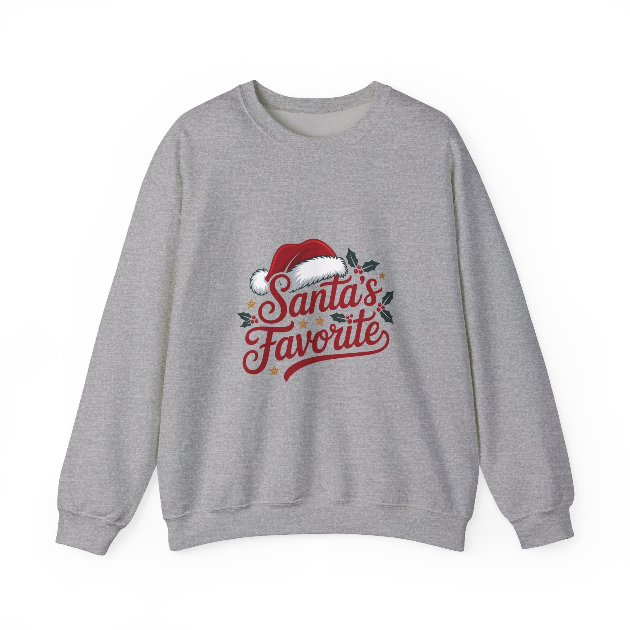 Santas Favorite Christmas Sweatshirt, Womens Christmas Shirt, Girly Christmas Gift, Funny Christmas Shirt, Festive Holiday Gift, Woman Holiday Sweater