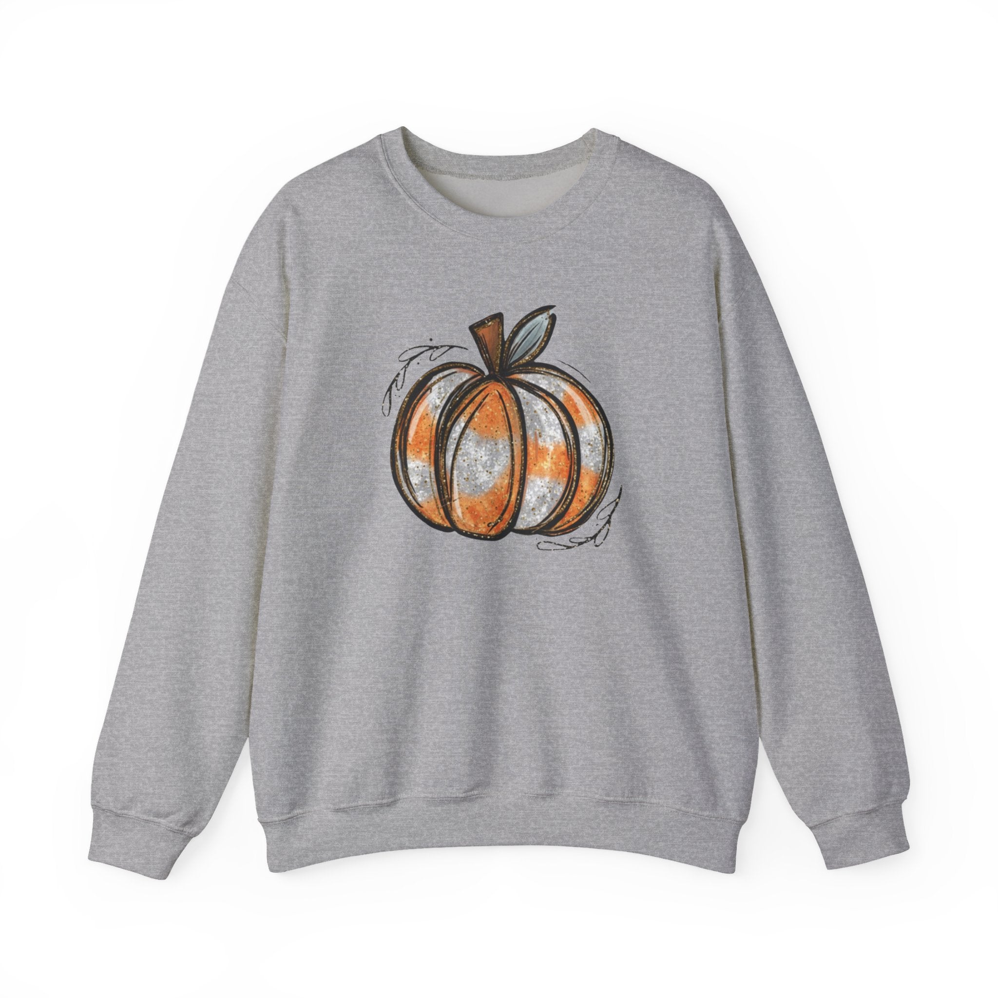 Pumpkin Sweatshirt, Boho Pumpkin Fall Crewneck, Patchwork Pumpkin Sweater, Cute Autumn Sweatshirt, Fall Harvest Shirt, Pumpkin Patch Woman Tee