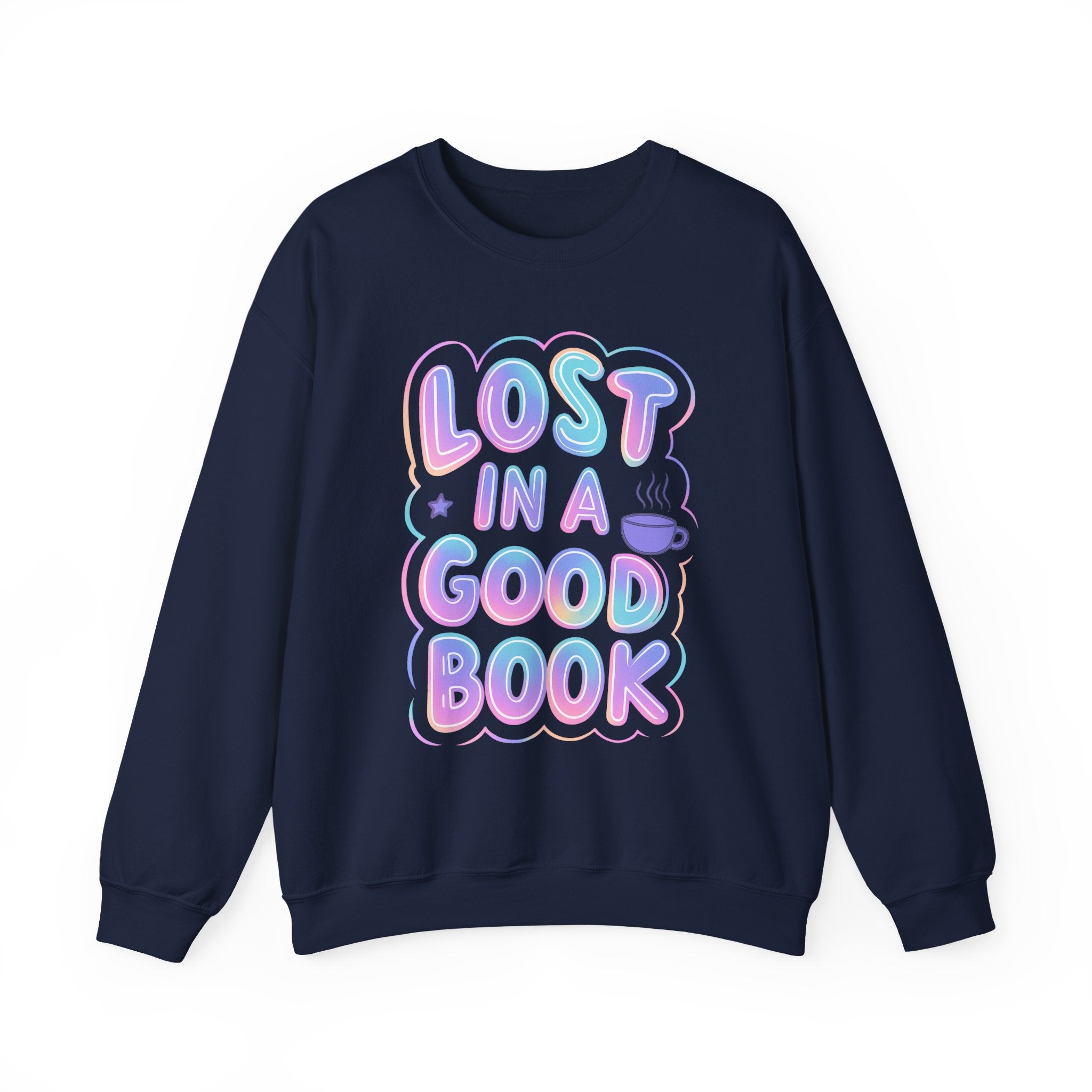 Lost in a Good Book Sweatshirt, Vintage Reading Sweatshirt, Booklover Gift, Reader Gift, Librarian Sweatshirt, Bookworm Pullover, Bookish Crewneck