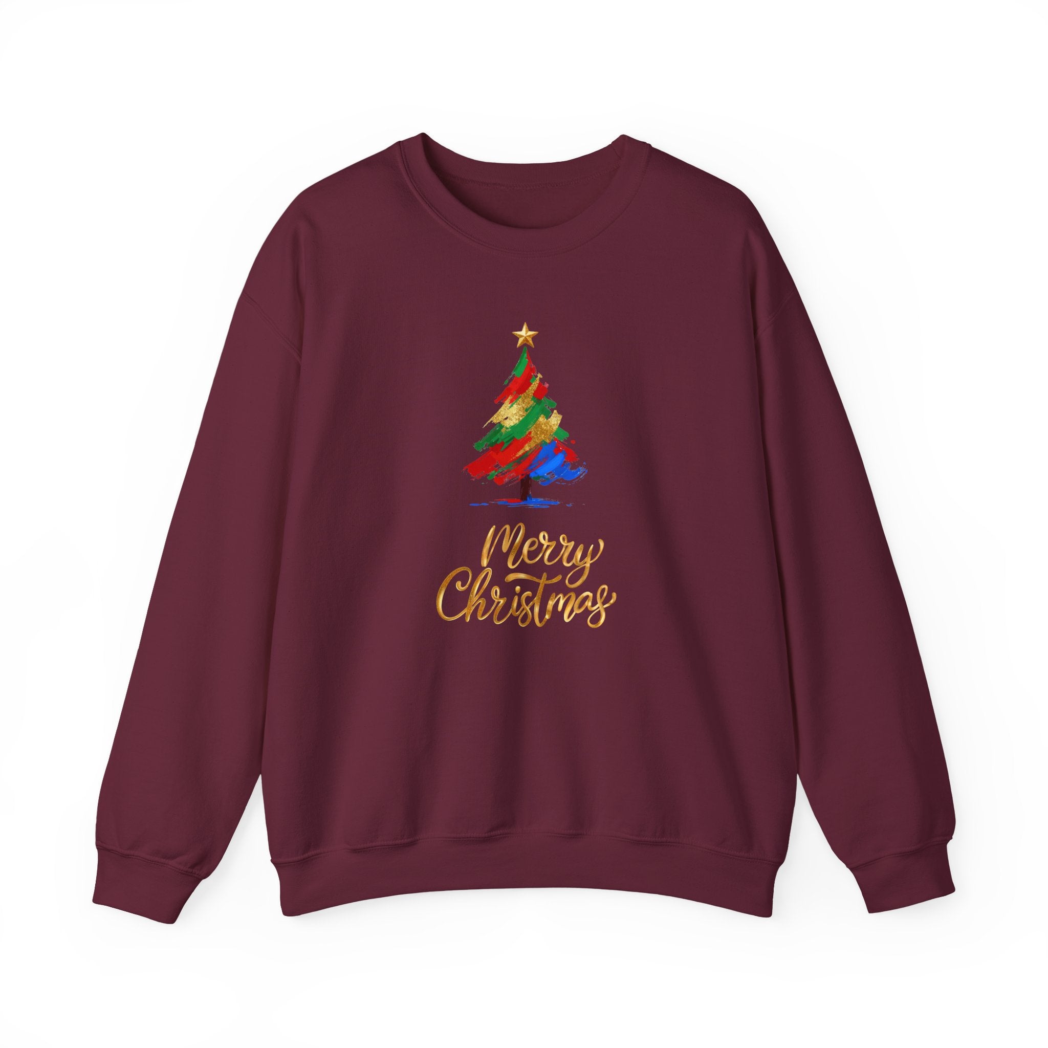 Christmas Tree Sweatshirt, Merry Christmas Crewneck, Christmas Tree Sweater, Christmas Tree Sweatshirt for Women, Christmas Pine Tree Shirt, Christian Christmas Shirt