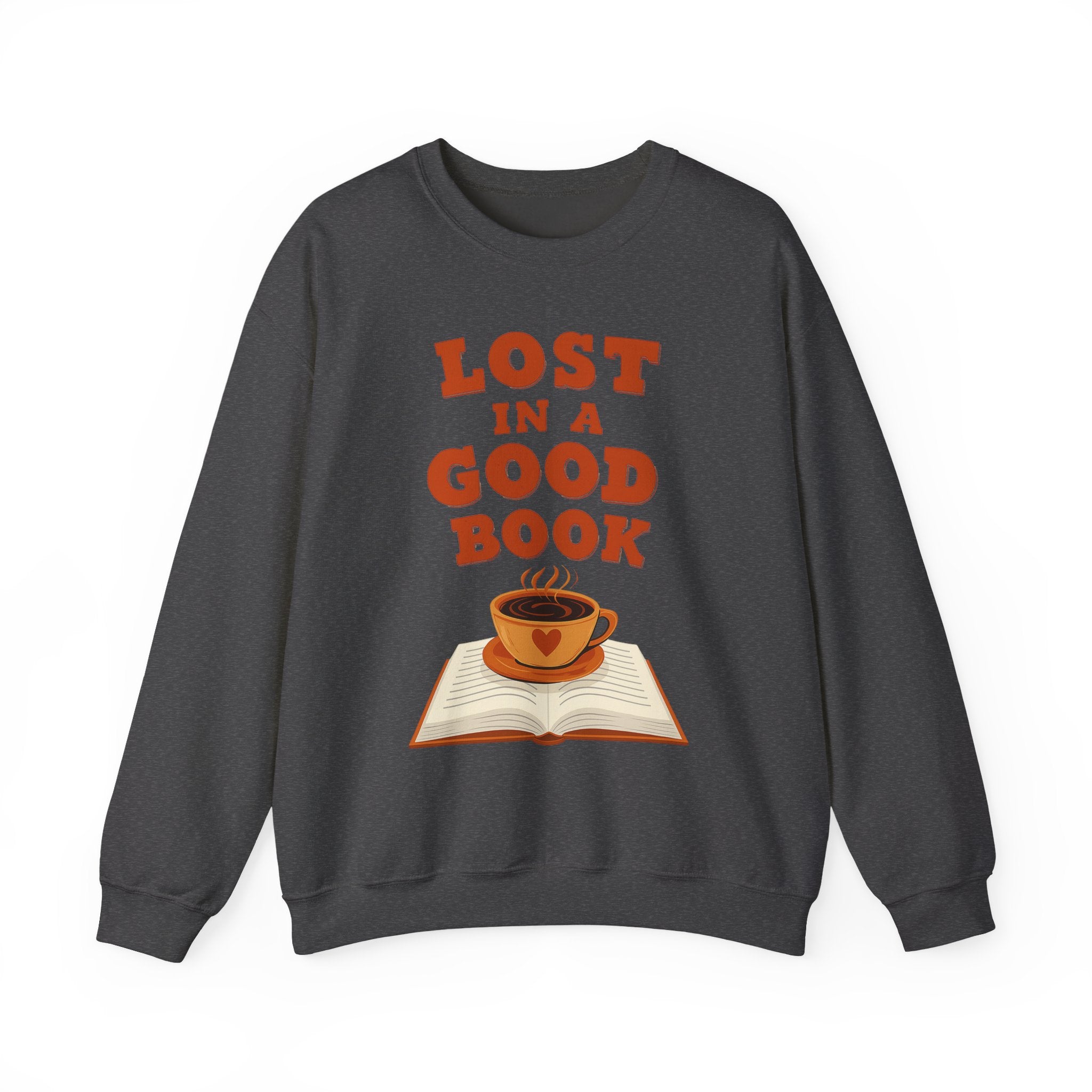 Lost in a Good Book Sweatshirt, Vintage Reading Sweatshirt, Booklover Gift, Reader Gift, Librarian Sweatshirt, Bookworm Pullover, Bookish Crewneck