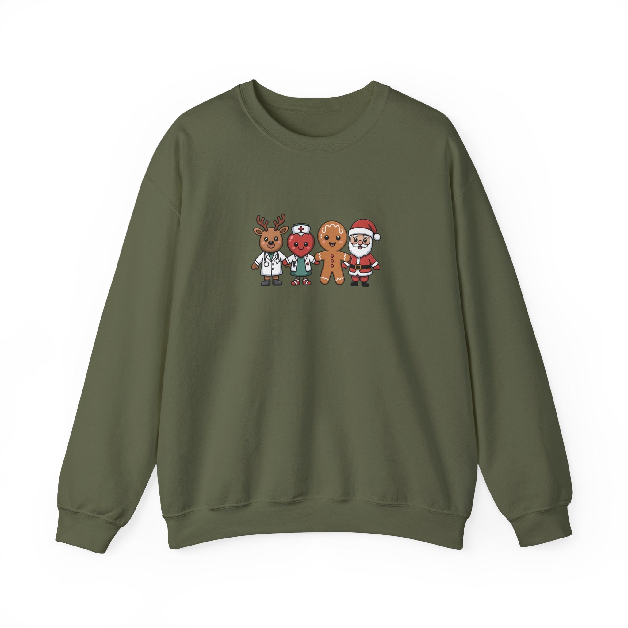 Healthcare Christmas Sweatshirt, Nurse Sweatshirt, Merry Christmas Nurse Crewneck, Festive Doctor Sweater, Doctor Festive Hoodie, Gift for Nurse, Gift for Doctors