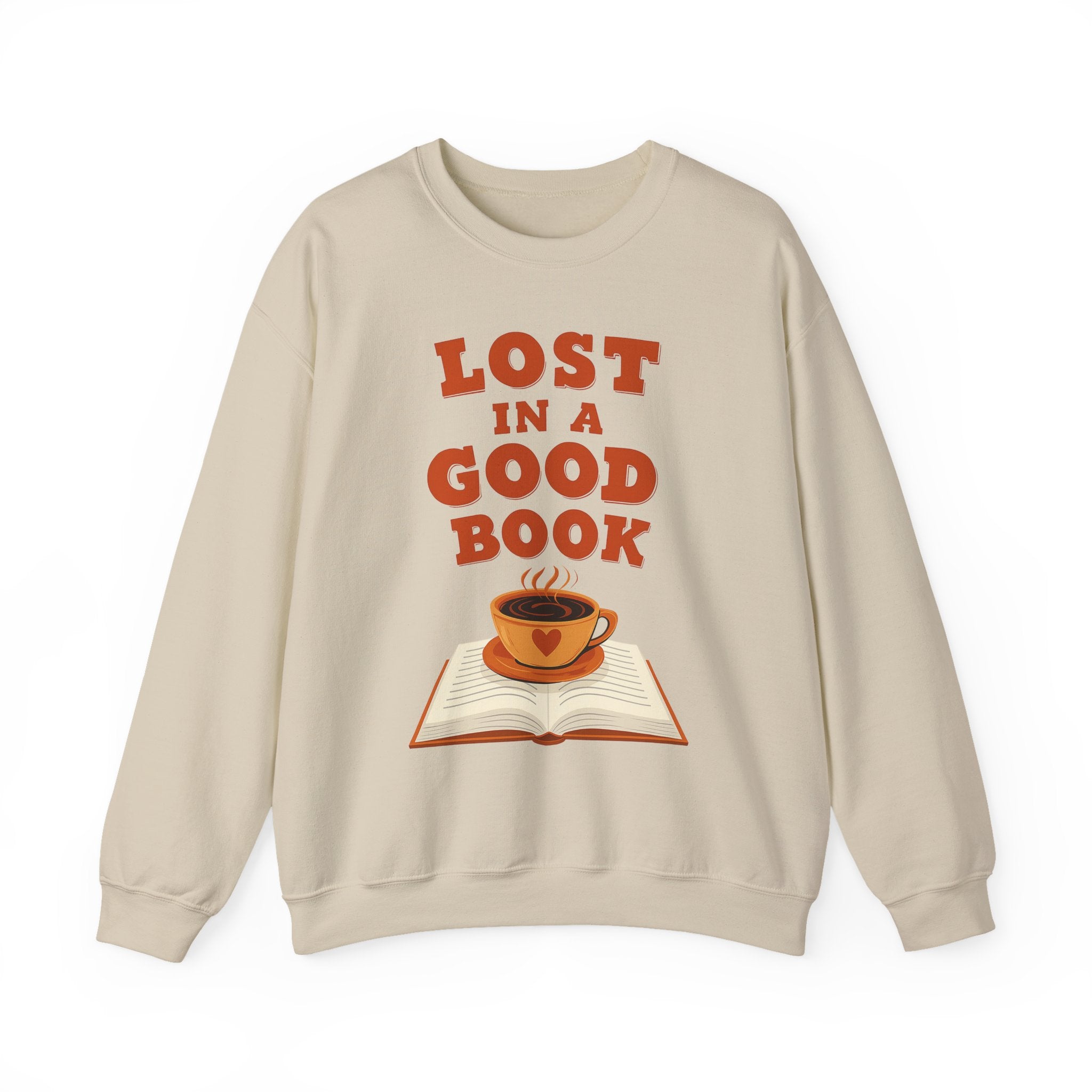 Lost in a Good Book Sweatshirt, Vintage Reading Sweatshirt, Booklover Gift, Reader Gift, Librarian Sweatshirt, Bookworm Pullover, Bookish Crewneck