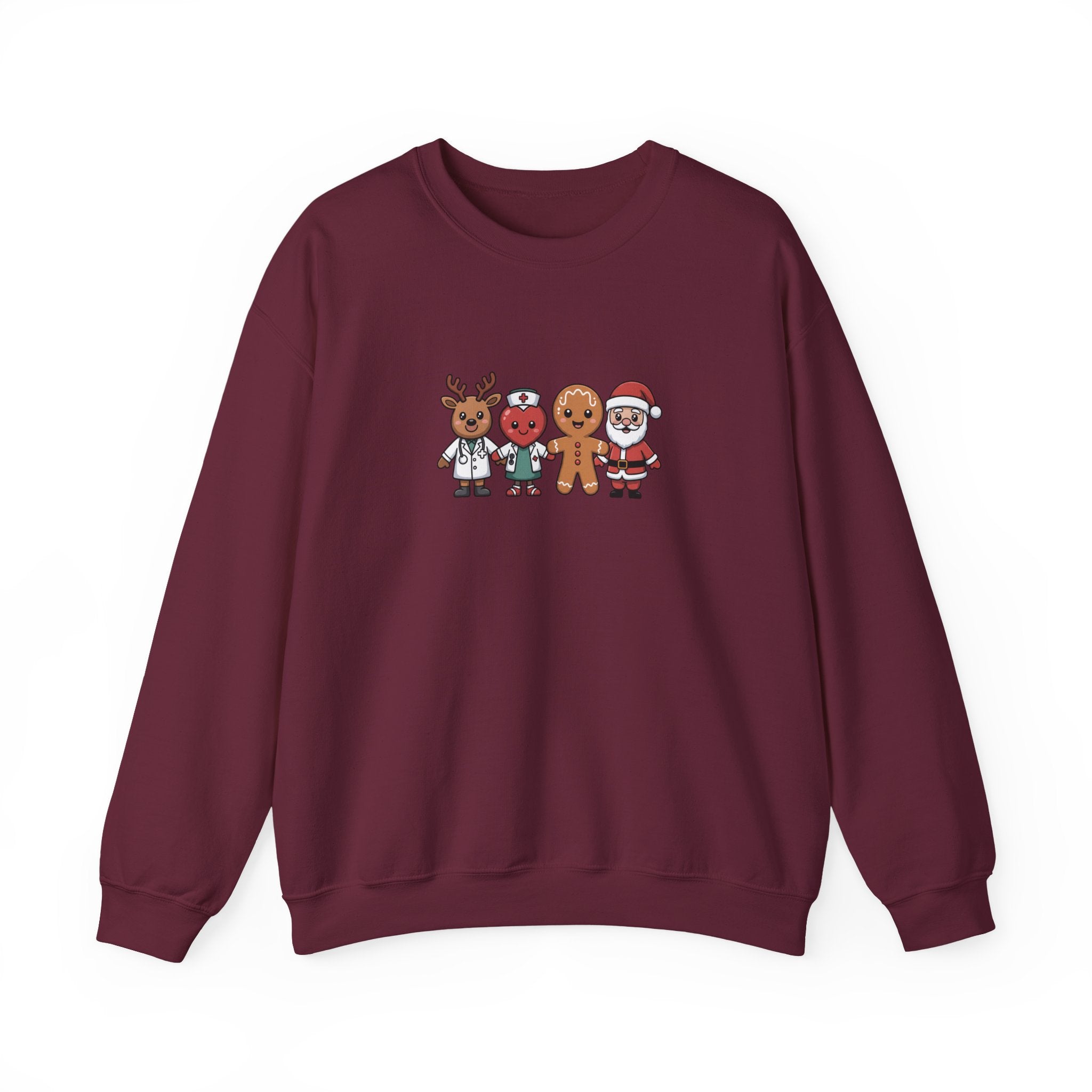 Healthcare Christmas Sweatshirt, Nurse Sweatshirt, Merry Christmas Nurse Crewneck, Festive Doctor Sweater, Doctor Festive Hoodie, Gift for Nurse, Gift for Doctors