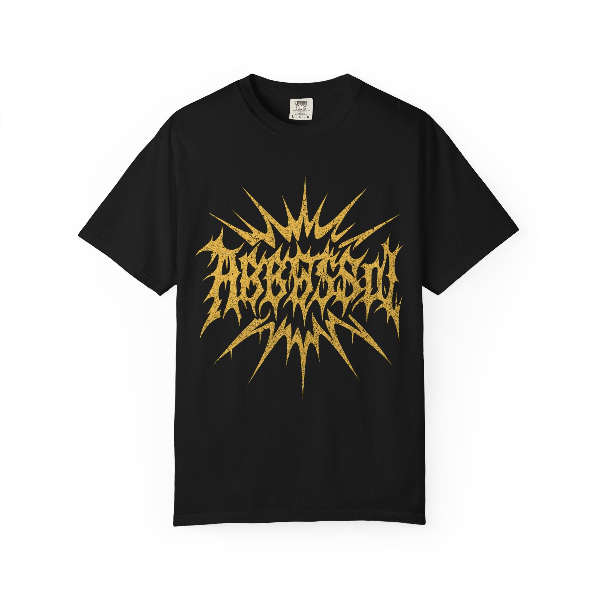 AGGRESSIVE Tee – Loud by Design. Aggressive Vibes Unisex Garment-Dyed T-shirt - Perfect for Casual Wear, Gift for Gamers, Concerts, or Street Style!