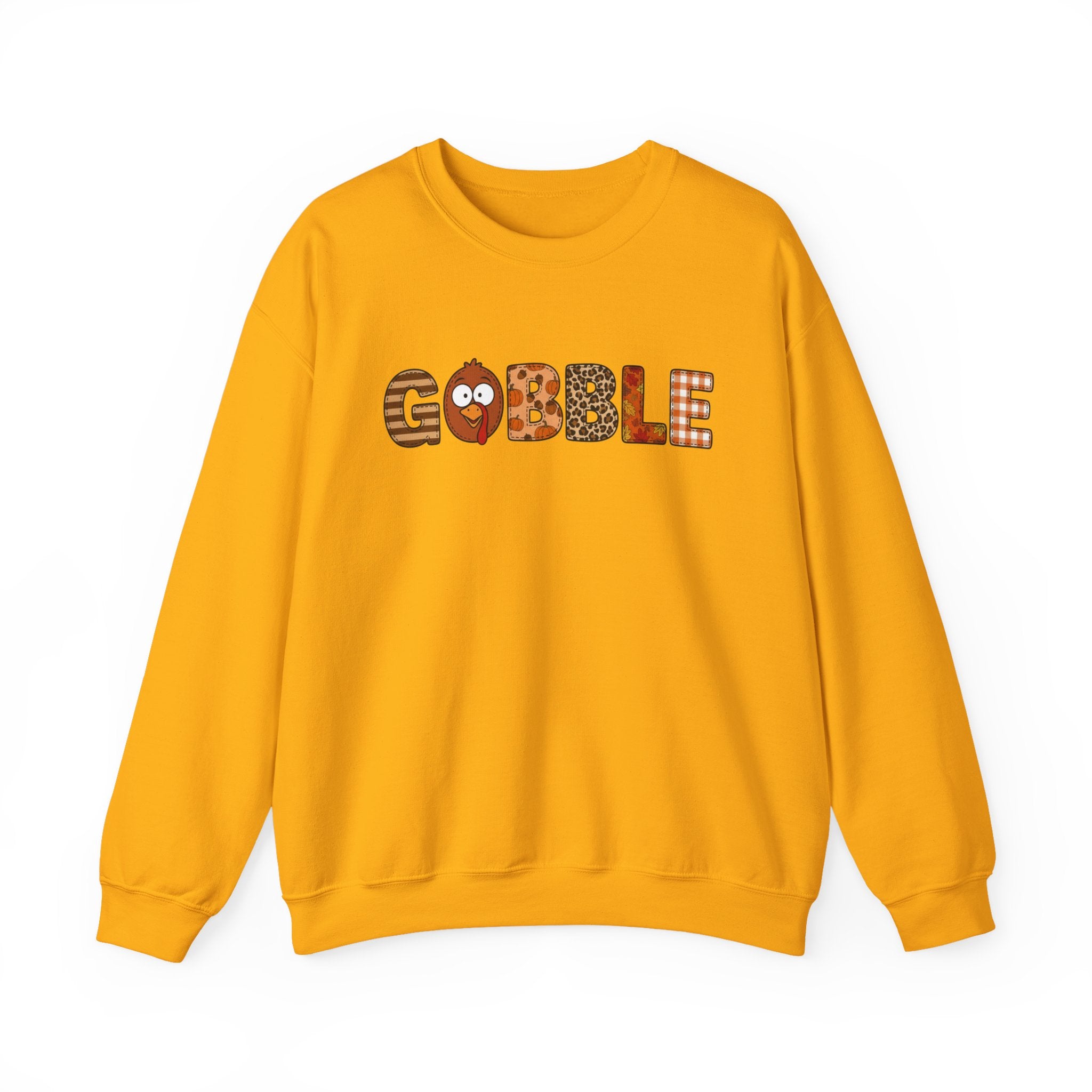 Gobble Thanksgiving Sweatshirt, Cute Thanksgiving Turkey Crewneck, Matching Thanksgiving Shirt, Family Thanksgiving Shirt, Womens Thanksgiving Shirt