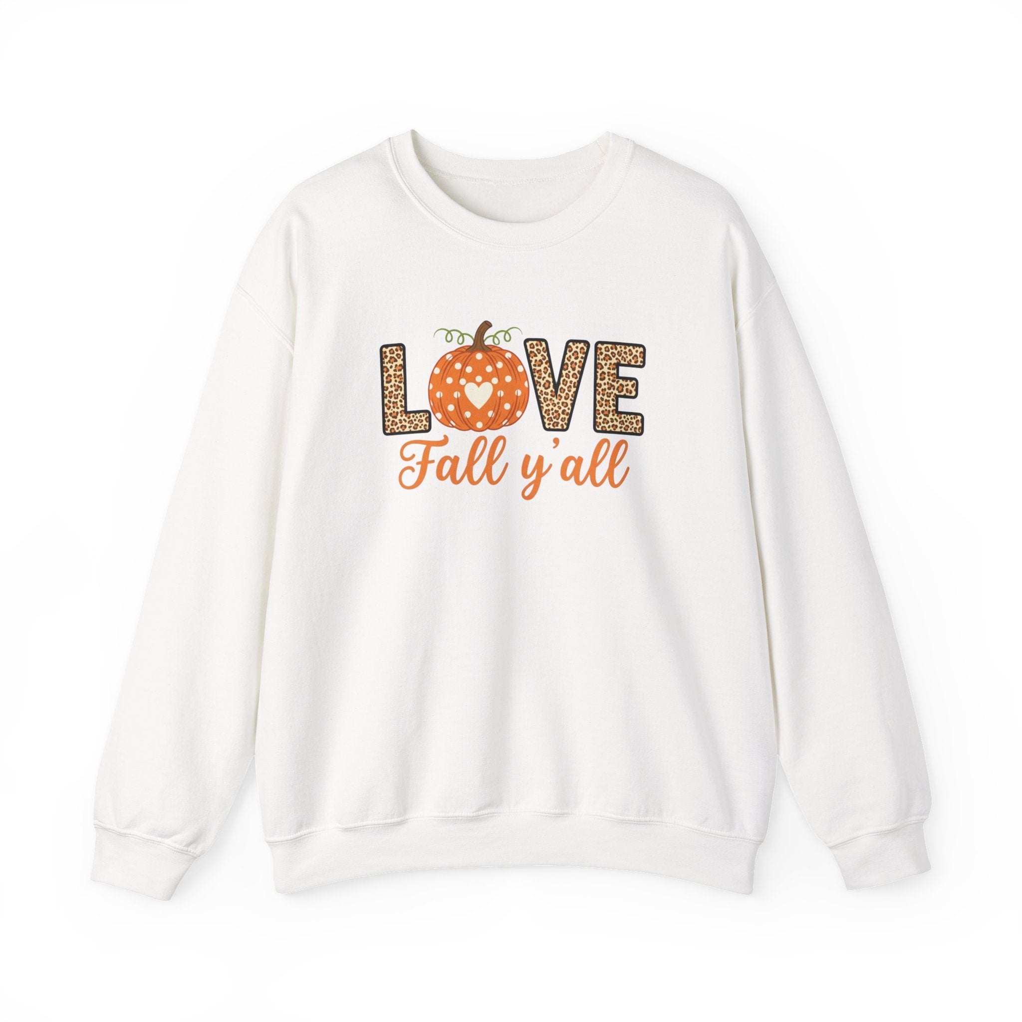 Love Thanksgiving Sweatshirt,Its Fall Yall Crewneck,Fall Sweater for Women, Pumpkin Shirt, Fall Crewneck Womens Thanksgiving Shirt