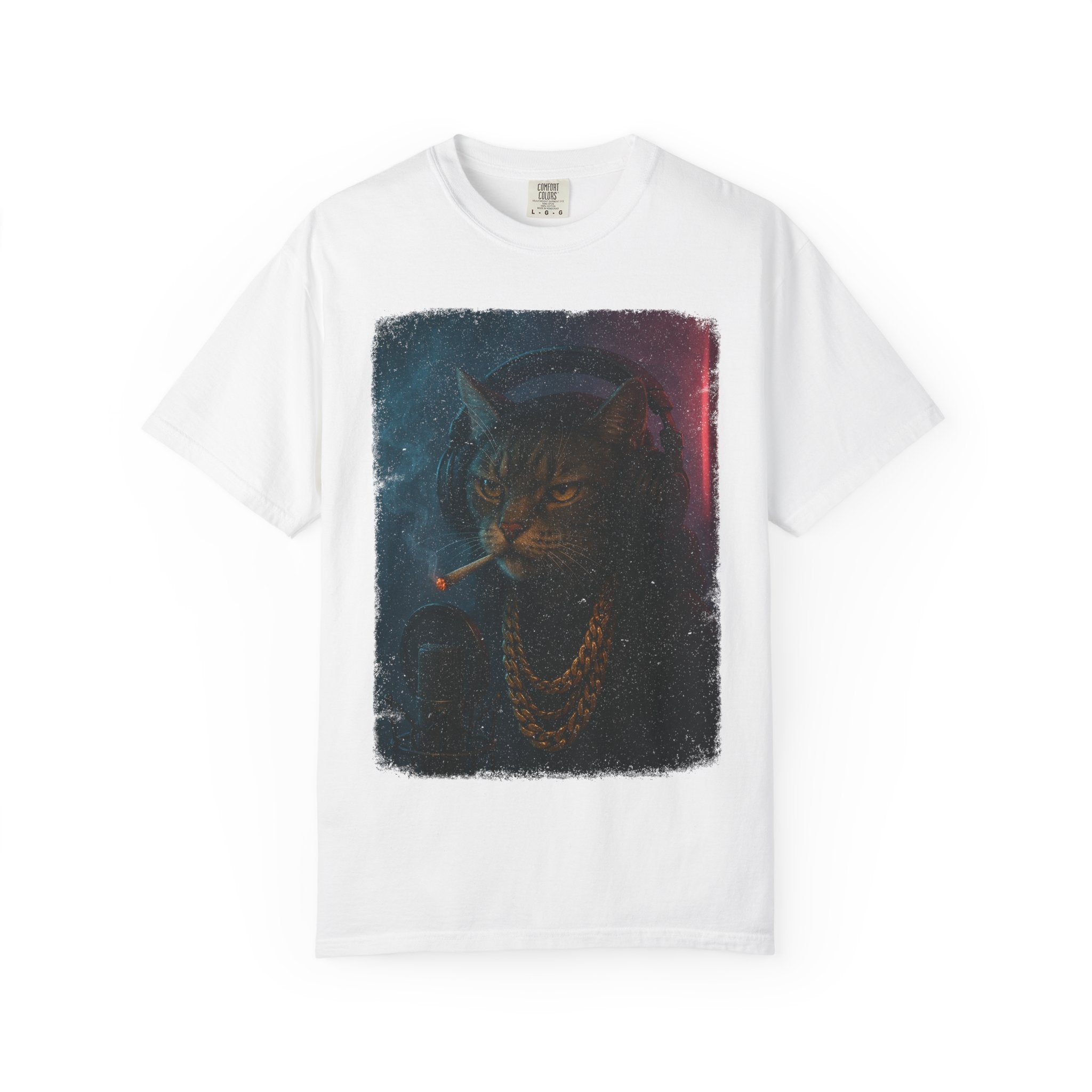 Studio Savage Tee. Unique Gift for Cat Lovers, Funny Cat Tee, Casual Wear, Perfect for Birthdays, Holidays, or Everyday