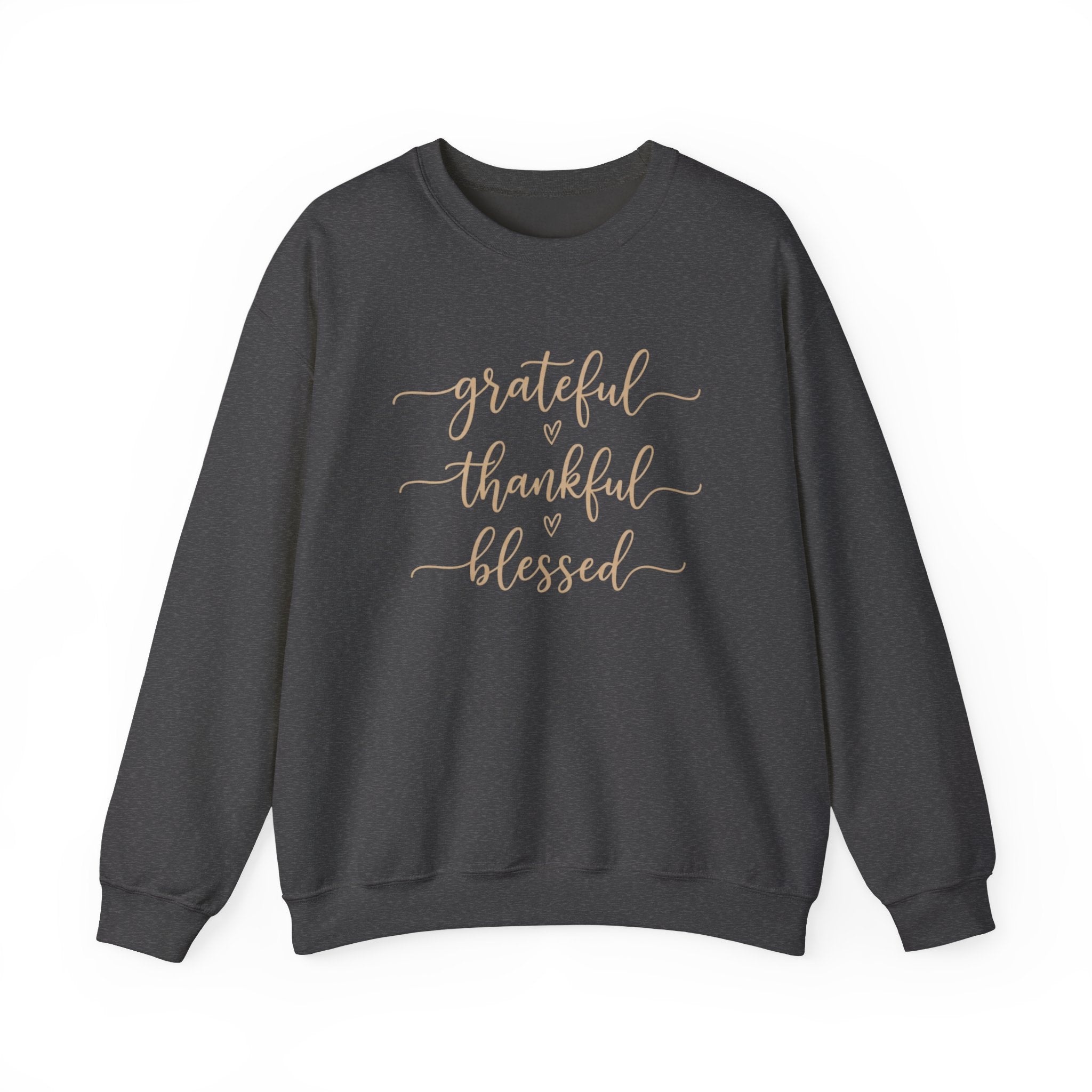 Grateful Thankful Blessed Sweatshirt, Thanksgiving Woman Sweater, Fall Girly Sweater, Thankful Crewneck, Thanksgiving Woman Gift, Grateful Sweatshirt
