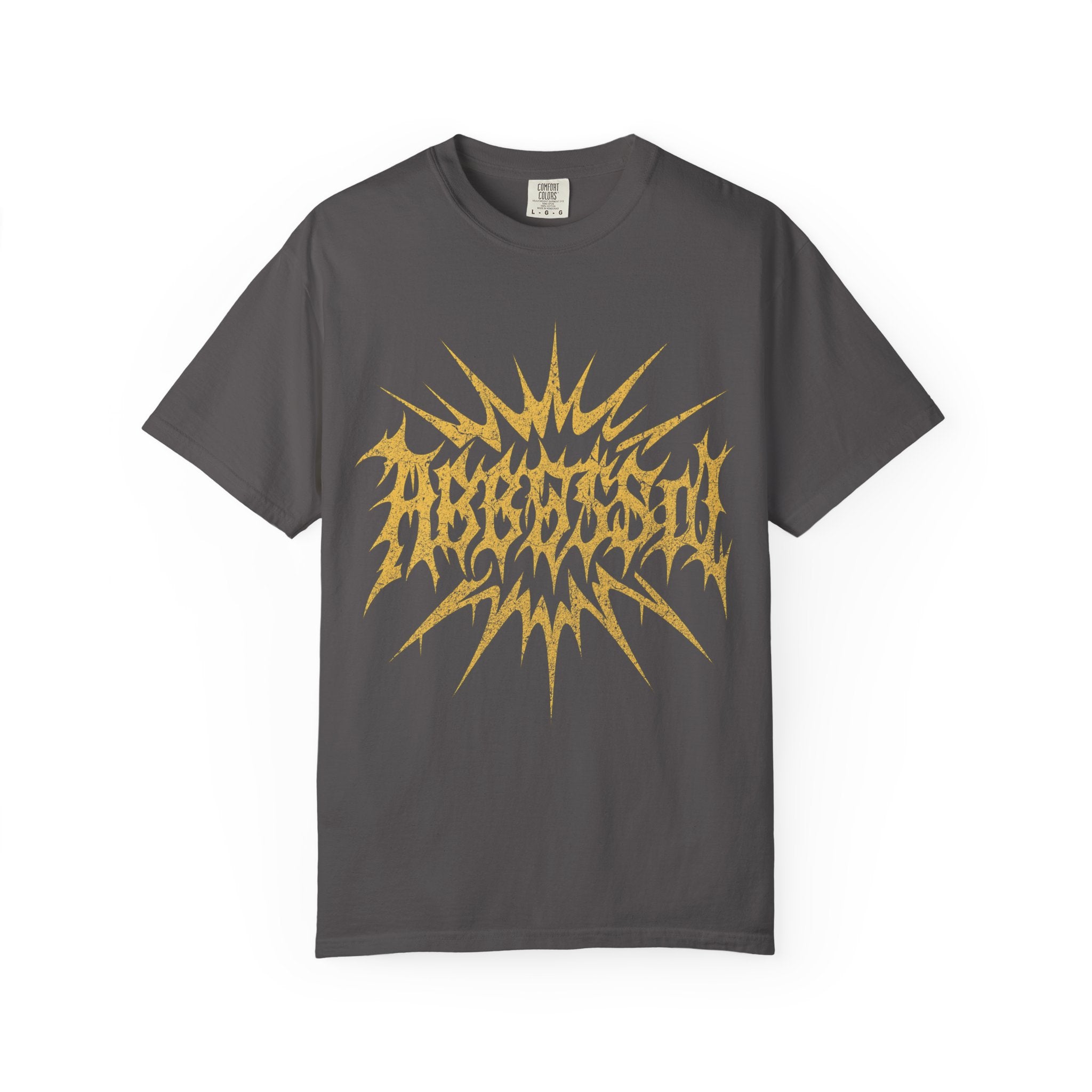 AGGRESSIVE Tee – Loud by Design. Aggressive Vibes Unisex Garment-Dyed T-shirt - Perfect for Casual Wear, Gift for Gamers, Concerts, or Street Style!
