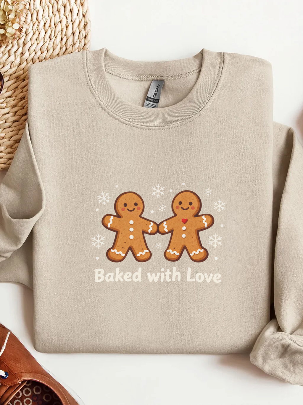Cute Gingerbread Cookies Sweatshirt, Cute Christmas Cookies Crewneck, Christmas Gingerbread Cookies Shirt, Festive Holiday Outfit, Holiday Women Sweater