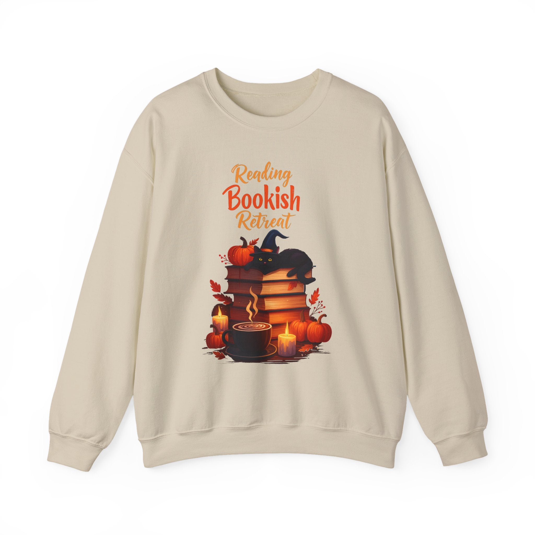 Reading Bookish Retreat Sweatshirt, Vintage Reading Sweatshirt, Booklover Gift, Reader Gift, Librarian Sweatshirt, Bookworm Pullover, Bookish Crewneck