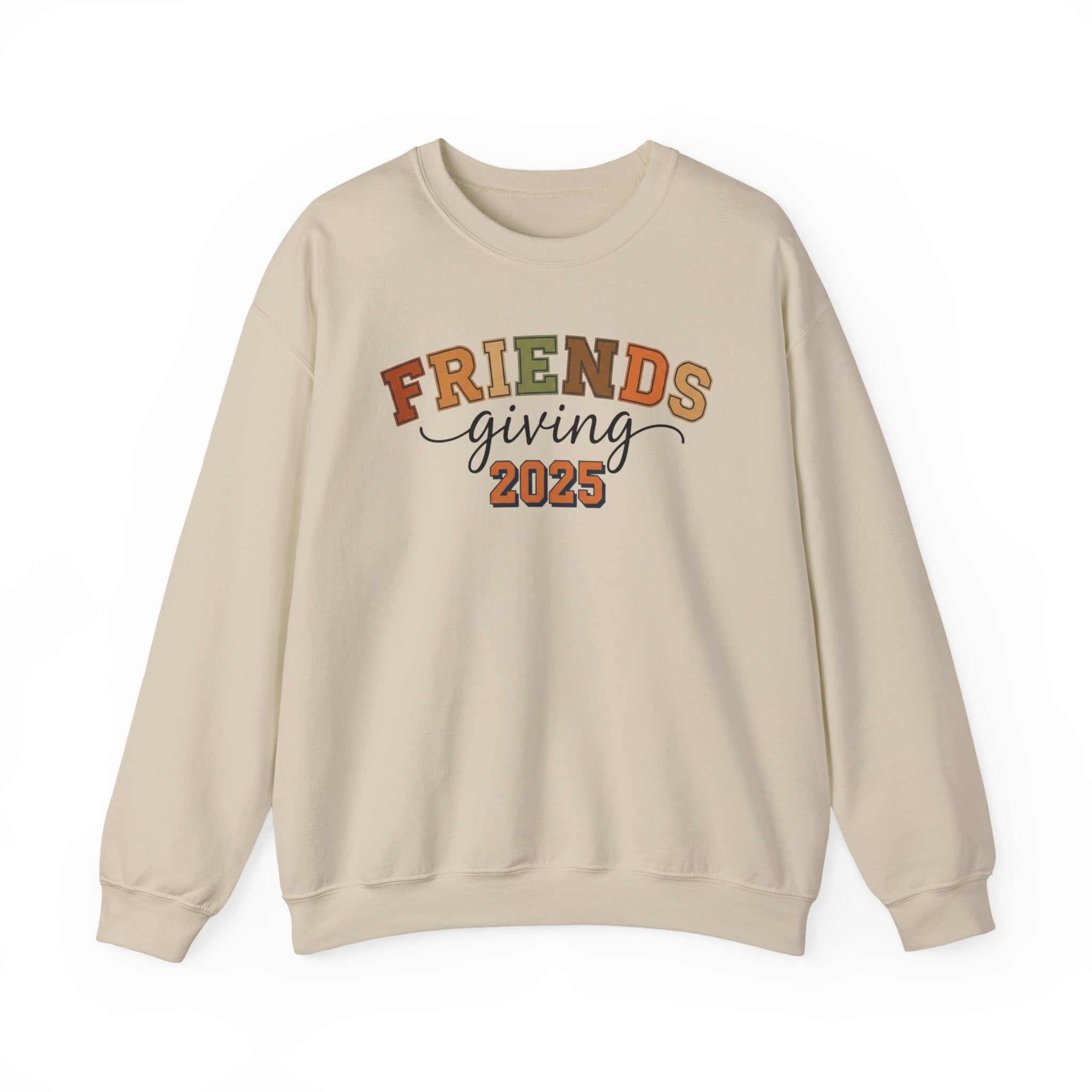 Friends Giving Sweatshirt, Thanksgiving Friends Crewneck, Friends Thanksgiving Sweatshirt, Friends Thanksgiving Gift Shirt, Friendsgiving 2025 Shirt