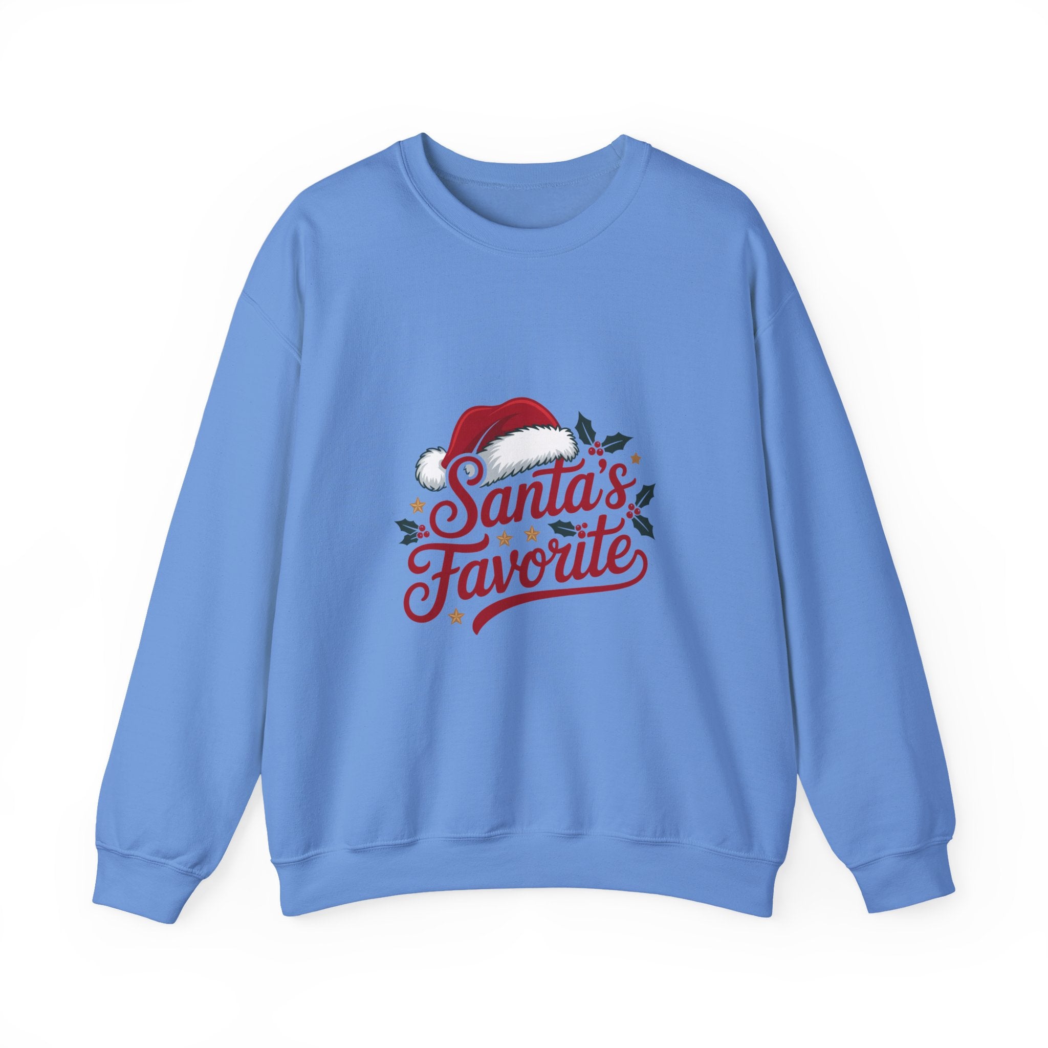 Santas Favorite Christmas Sweatshirt, Womens Christmas Shirt, Girly Christmas Gift, Funny Christmas Shirt, Festive Holiday Gift, Woman Holiday Sweater
