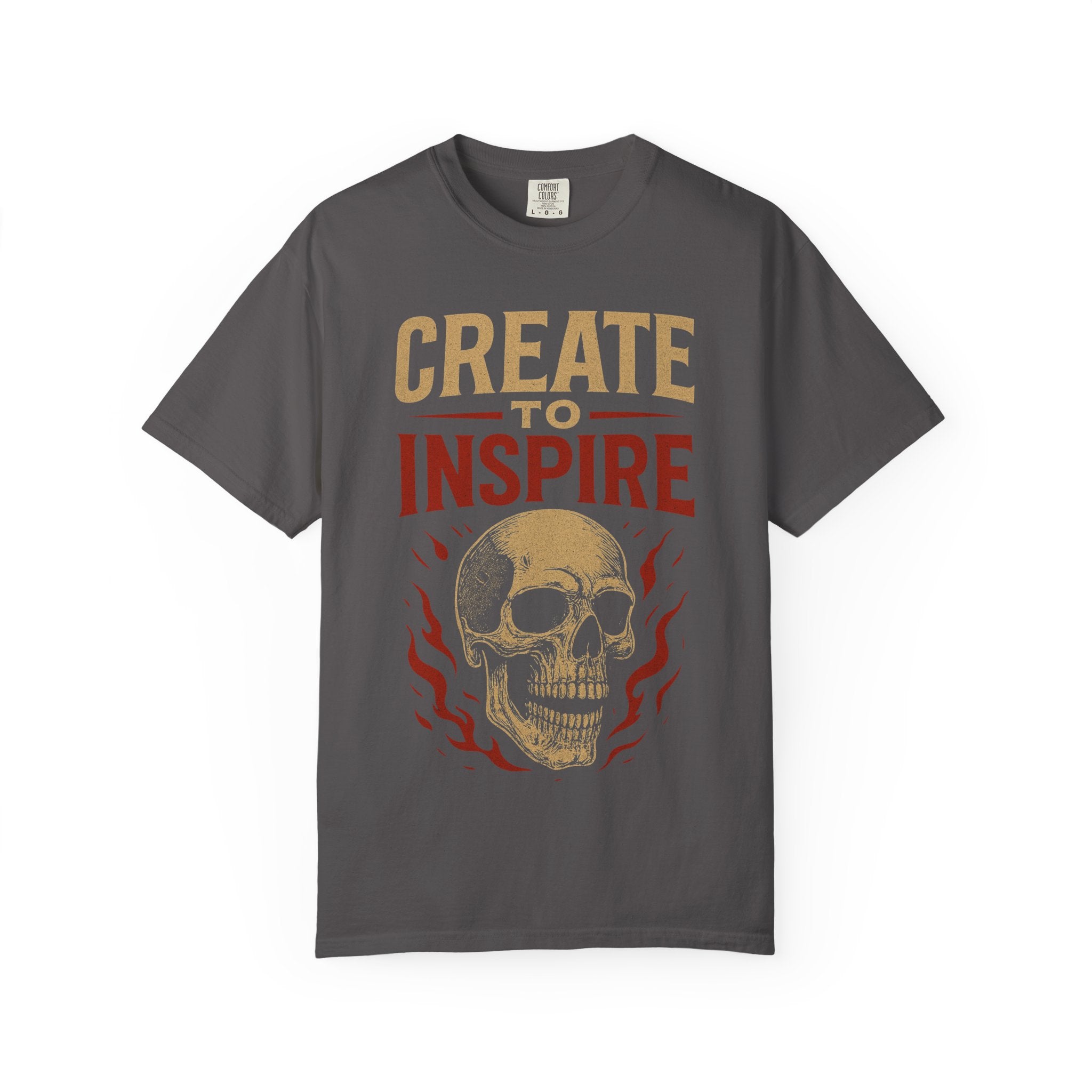 Create to Inspire Tee – Art With Edge. Unisex T-Shirt, Motivational Tee, Art Enthusiast Gift, Creative Mindwear, Gift for Artists, DIY Apparel