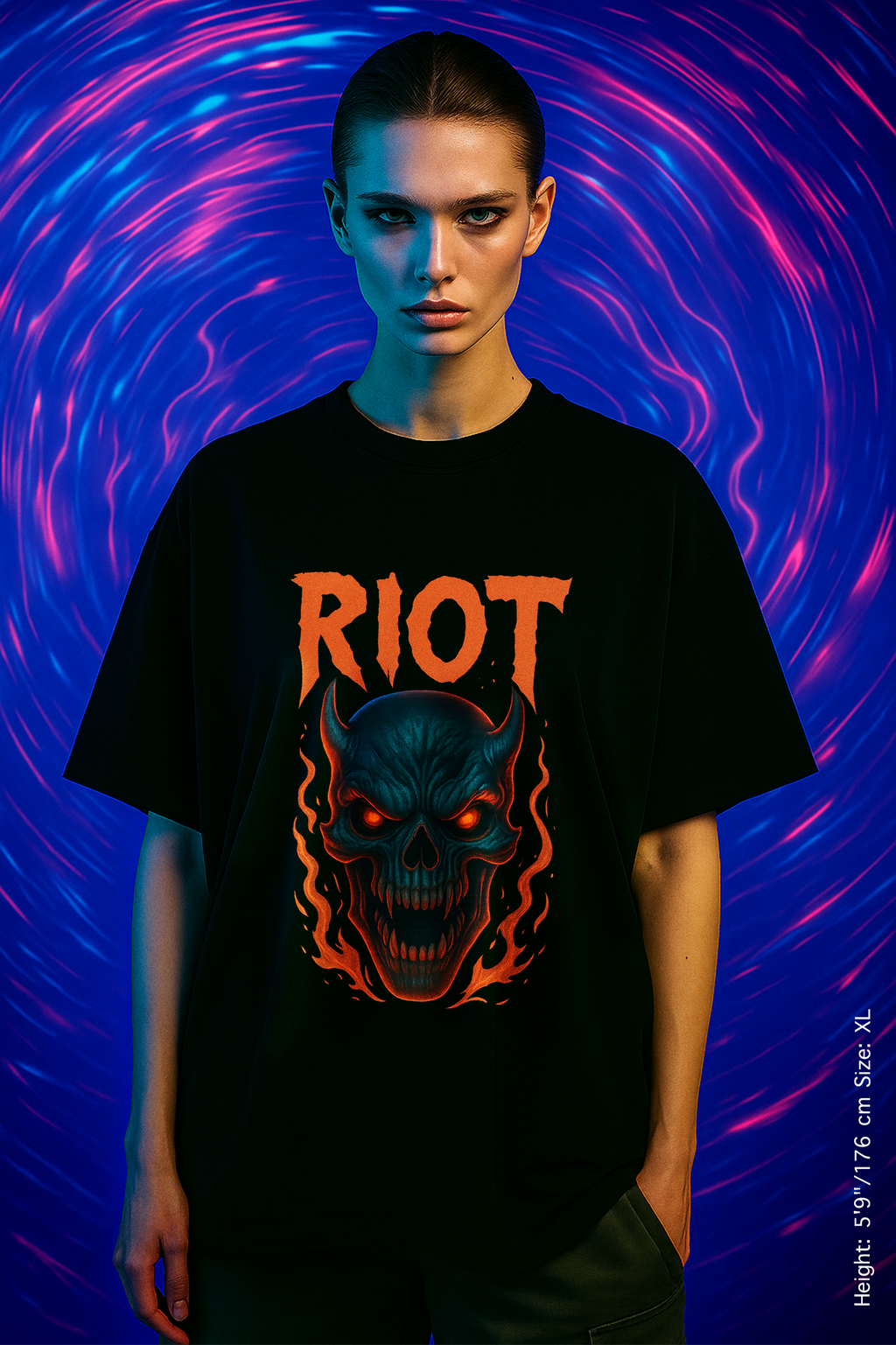 RIOT Tee – Raise Hell in Style. Unisex Garment-Dyed T-shirt
