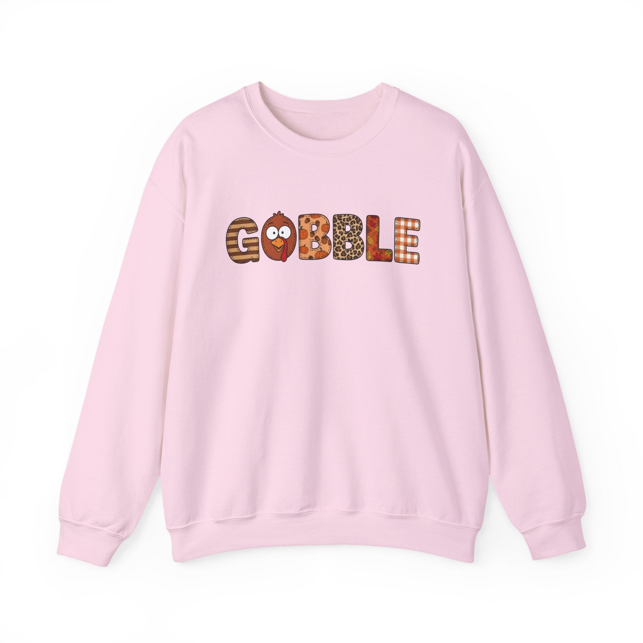 Gobble Thanksgiving Sweatshirt, Cute Thanksgiving Turkey Crewneck, Matching Thanksgiving Shirt, Family Thanksgiving Shirt, Womens Thanksgiving Shirt