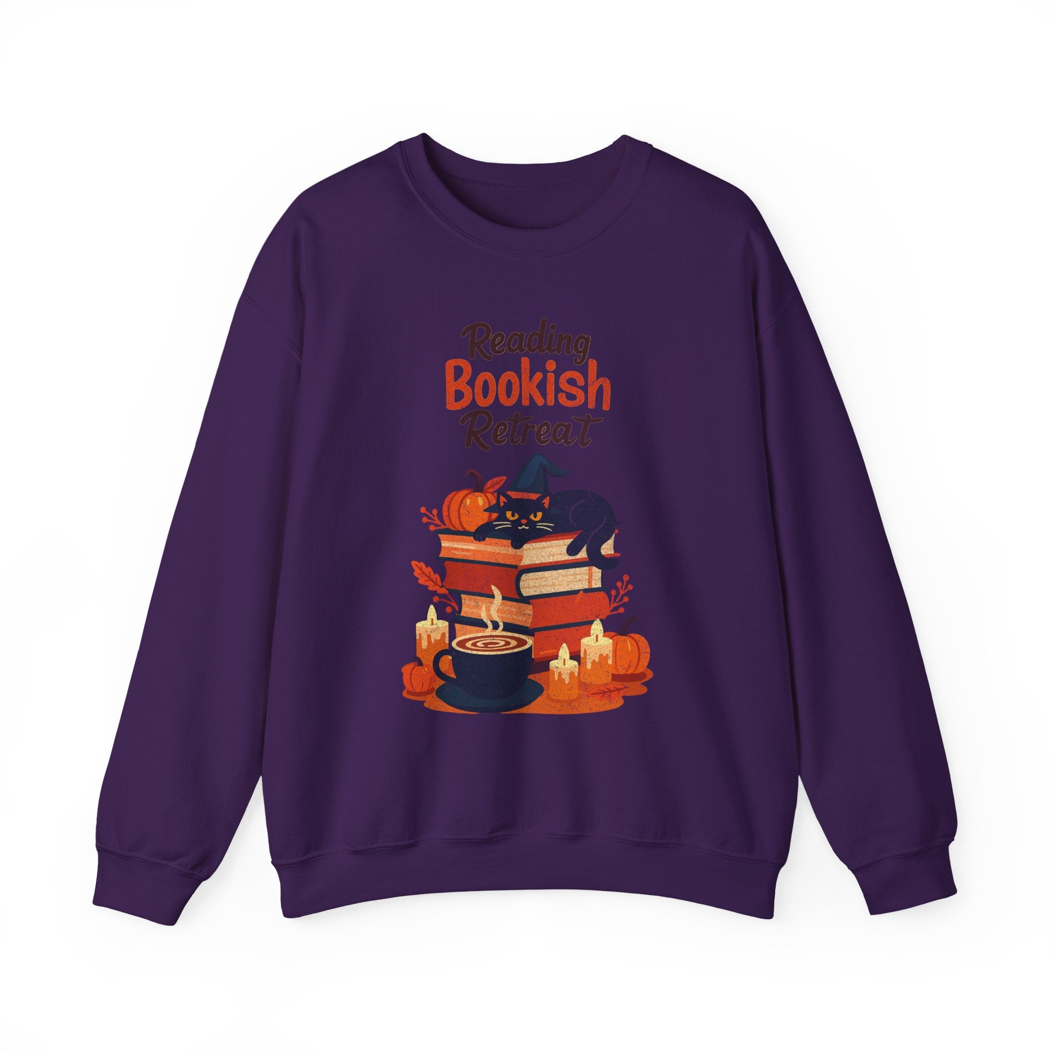 Reading Bookish Retreat Vintage Sweatshirt, Vintage Reading Sweatshirt, Booklover Gift, Reader Gift, Librarian Sweatshirt, Bookworm Pullover, Bookish Crewneck