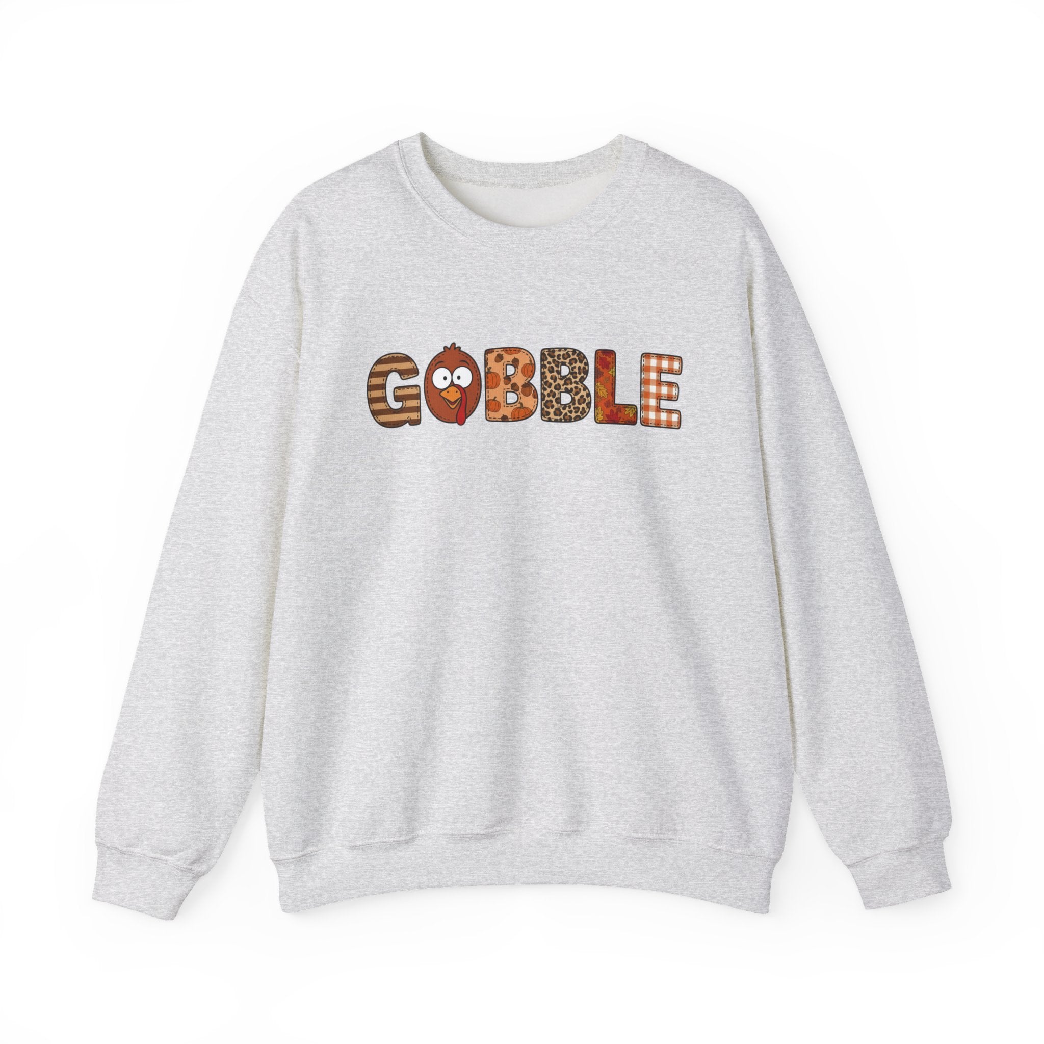Gobble Thanksgiving Sweatshirt, Cute Thanksgiving Turkey Crewneck, Matching Thanksgiving Shirt, Family Thanksgiving Shirt, Womens Thanksgiving Shirt