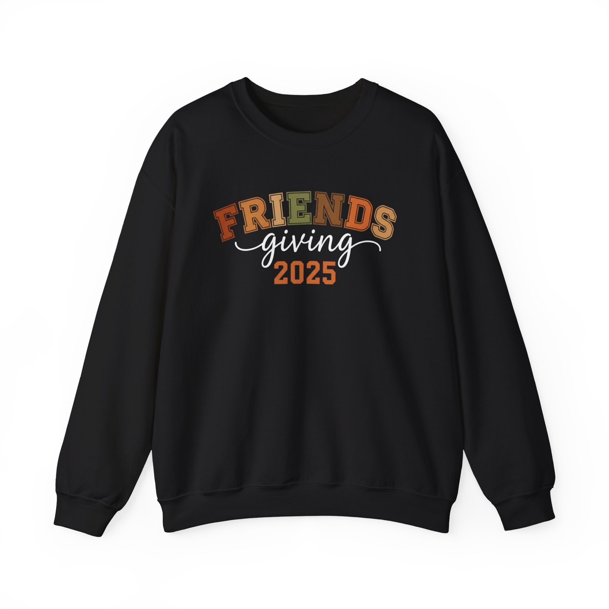 Friends Giving Sweatshirt, Thanksgiving Friends Crewneck, Friends Thanksgiving Sweatshirt, Friends Thanksgiving Gift Shirt, Friendsgiving 2025 Shirt
