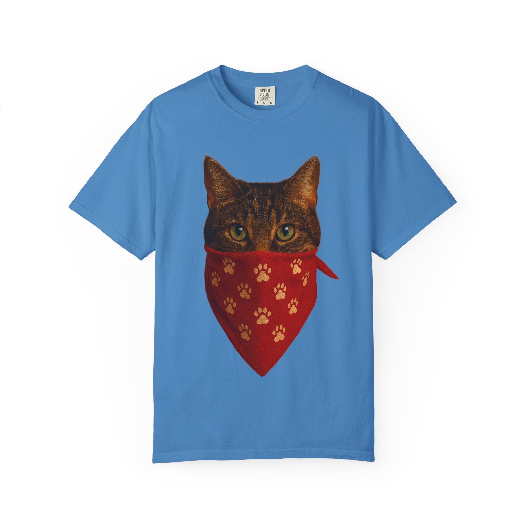 Outlaw Whiskers Tee – Minimal Threat, Maximum Cool. Stylish Tee for Cat Owners, Pet Lover Gift, Cute Cat Apparel, Animal Rescue Support