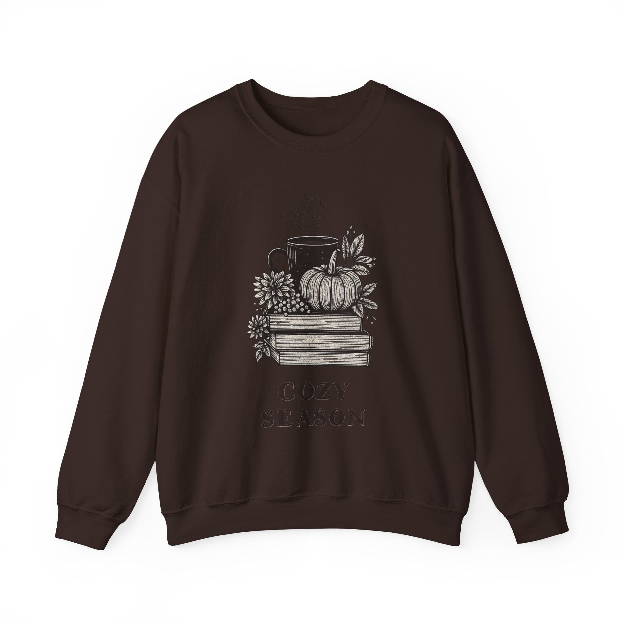 Cozy Season Sweatshirt, Vintage Reading Sweatshirt, Booklover Gift, Reader Gift, Librarian Sweatshirt, Bookworm Pullover, Bookish Crewneck