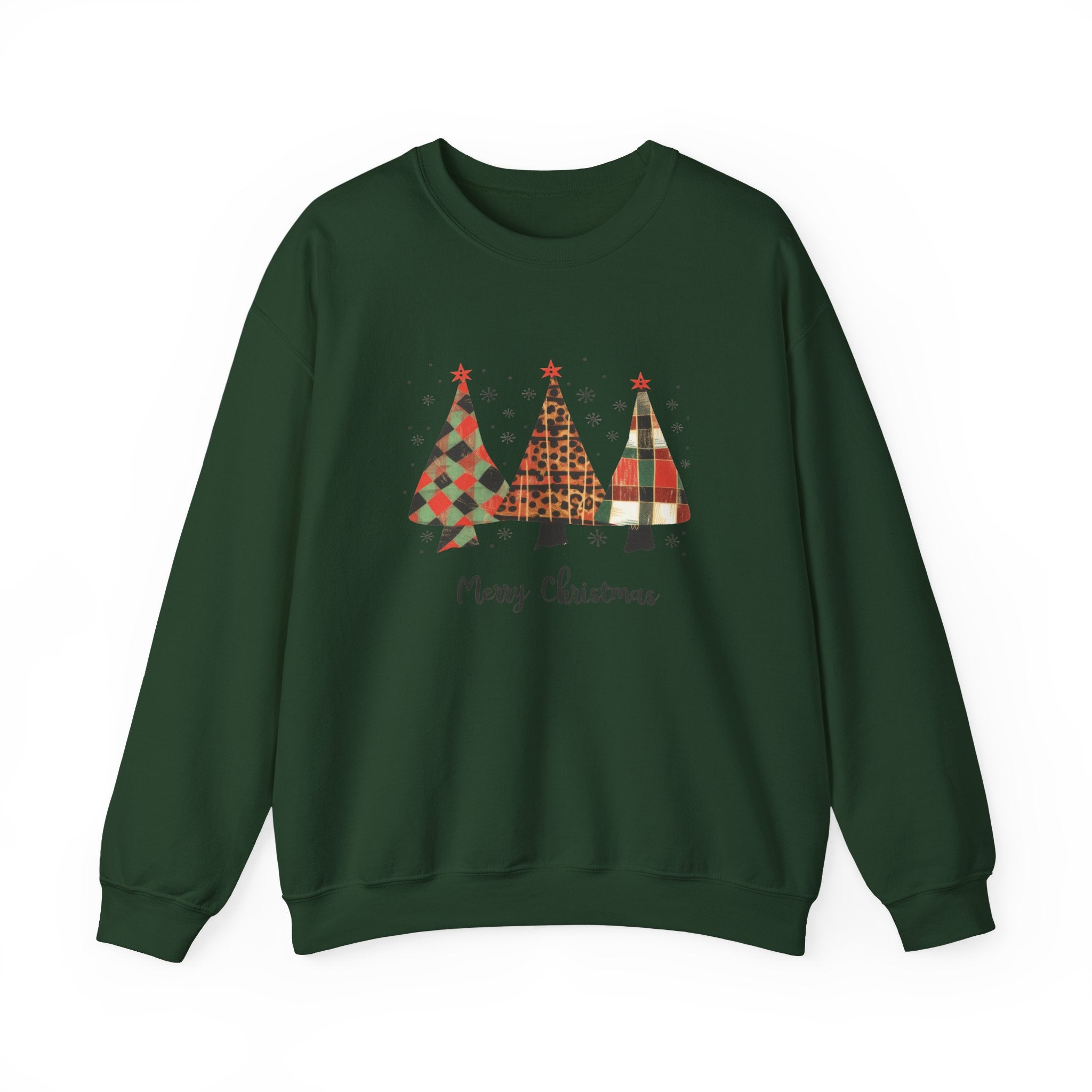 Merry Christmas Crewneck, Christmas Tree Sweatshirt, Christmas Tree Sweater, Christmas Tree Sweatshirt for Women, Christmas Pine Tree Shirt, Christian Christmas Shirt