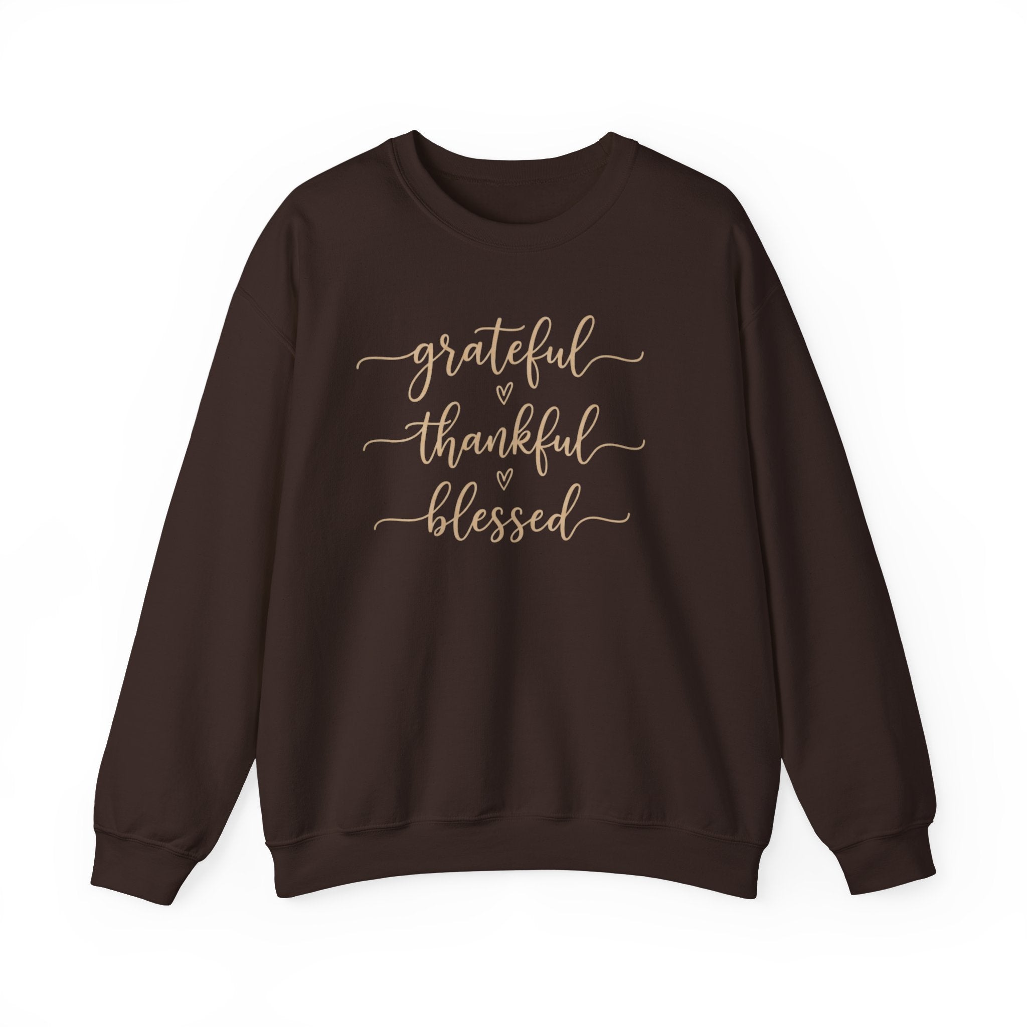 Grateful Thankful Blessed Sweatshirt, Thanksgiving Woman Sweater, Fall Girly Sweater, Thankful Crewneck, Thanksgiving Woman Gift, Grateful Sweatshirt