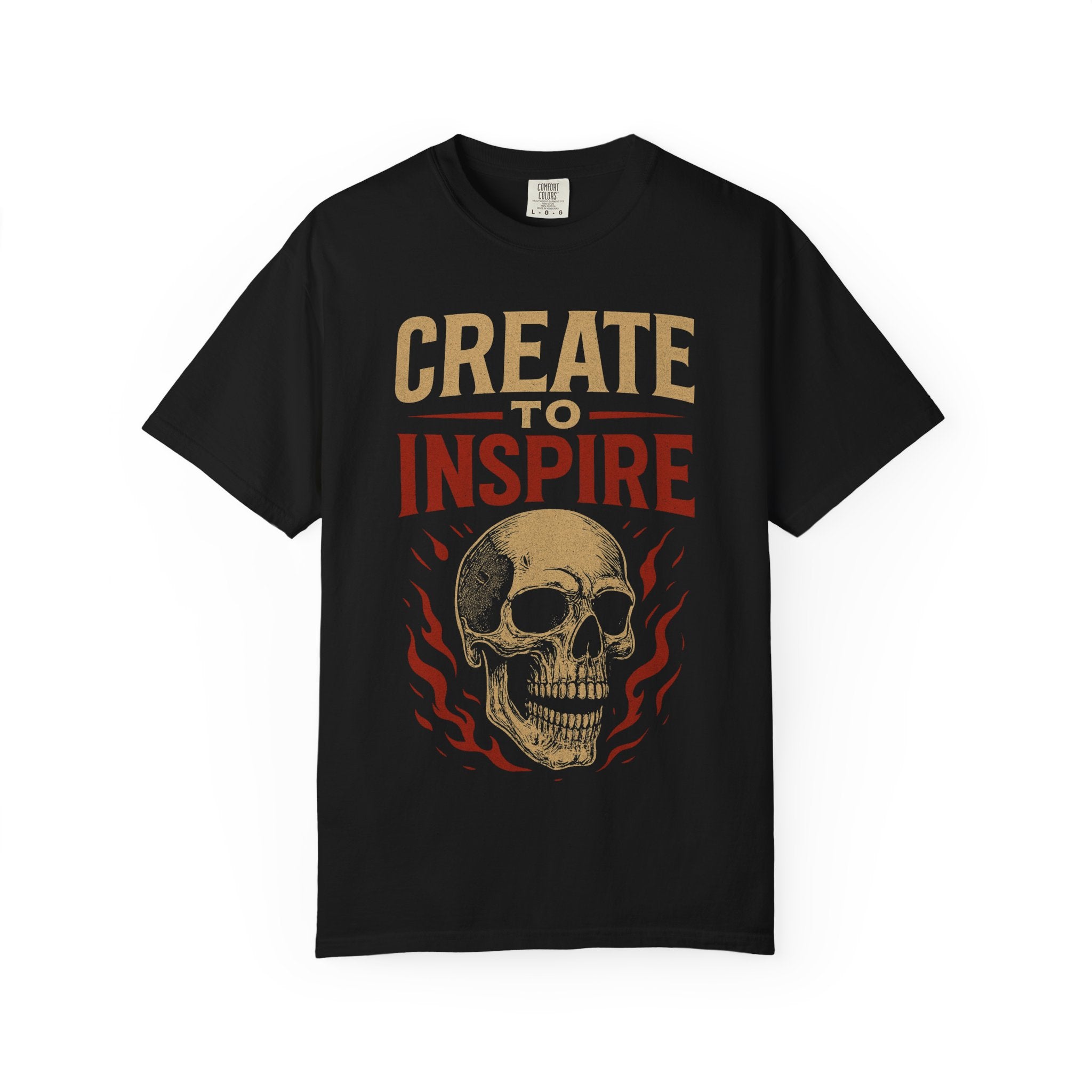 Create to Inspire Tee – Art With Edge. Unisex T-Shirt, Motivational Tee, Art Enthusiast Gift, Creative Mindwear, Gift for Artists, DIY Apparel