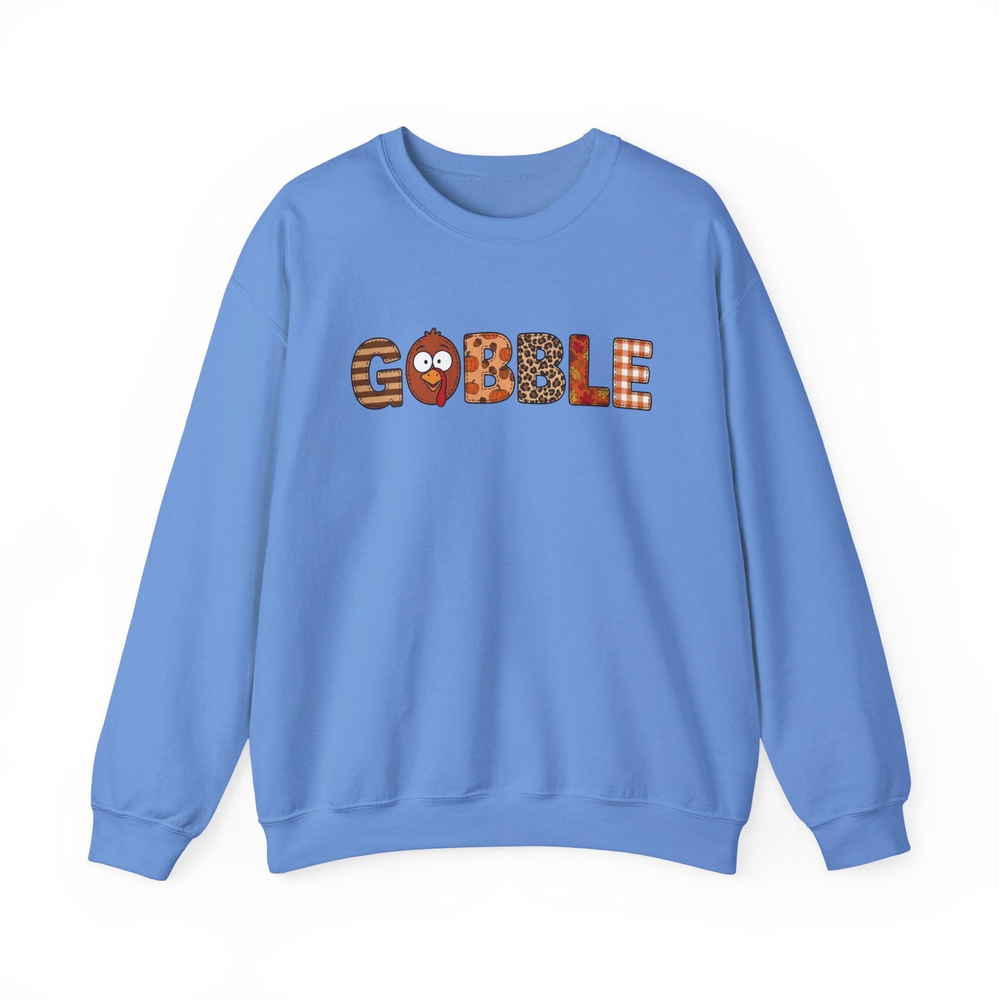 Gobble Thanksgiving Sweatshirt, Cute Thanksgiving Turkey Crewneck, Matching Thanksgiving Shirt, Family Thanksgiving Shirt, Womens Thanksgiving Shirt
