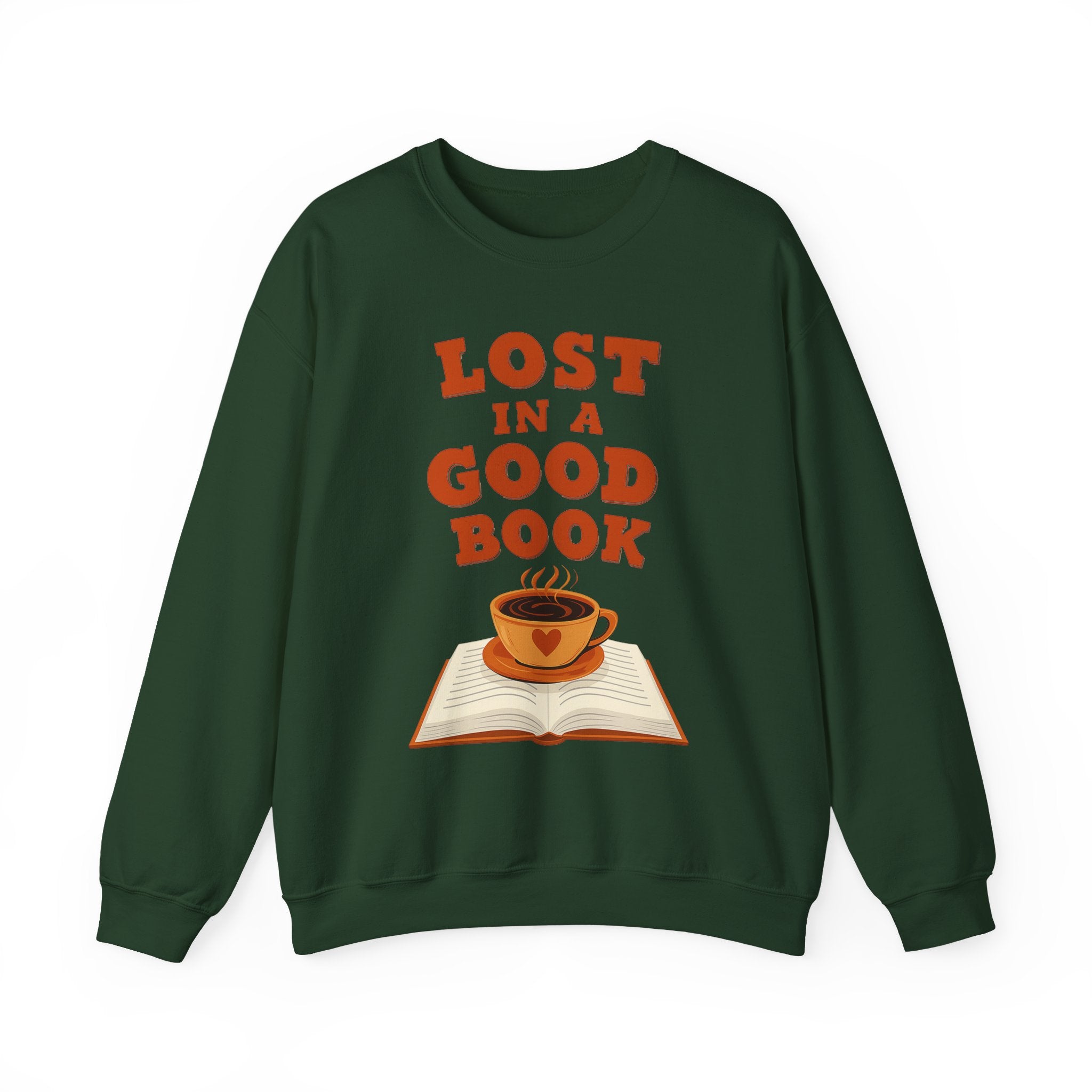 Lost in a Good Book Sweatshirt, Vintage Reading Sweatshirt, Booklover Gift, Reader Gift, Librarian Sweatshirt, Bookworm Pullover, Bookish Crewneck