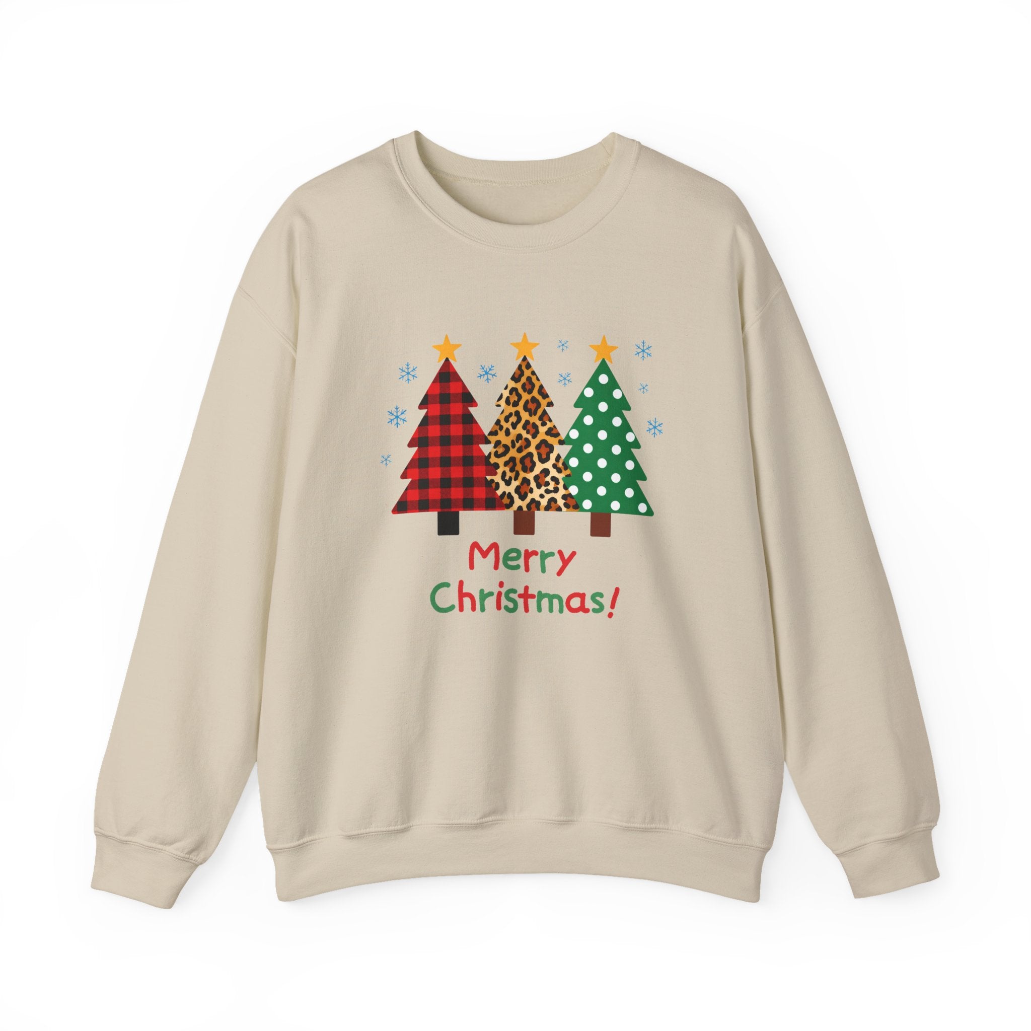 Christmas Tree Sweatshirt, Merry Christmas Crewneck, Christmas Tree Sweater, Christmas Tree Sweatshirt for Women, Christmas Pine Tree Shirt, Christian Christmas Shirt
