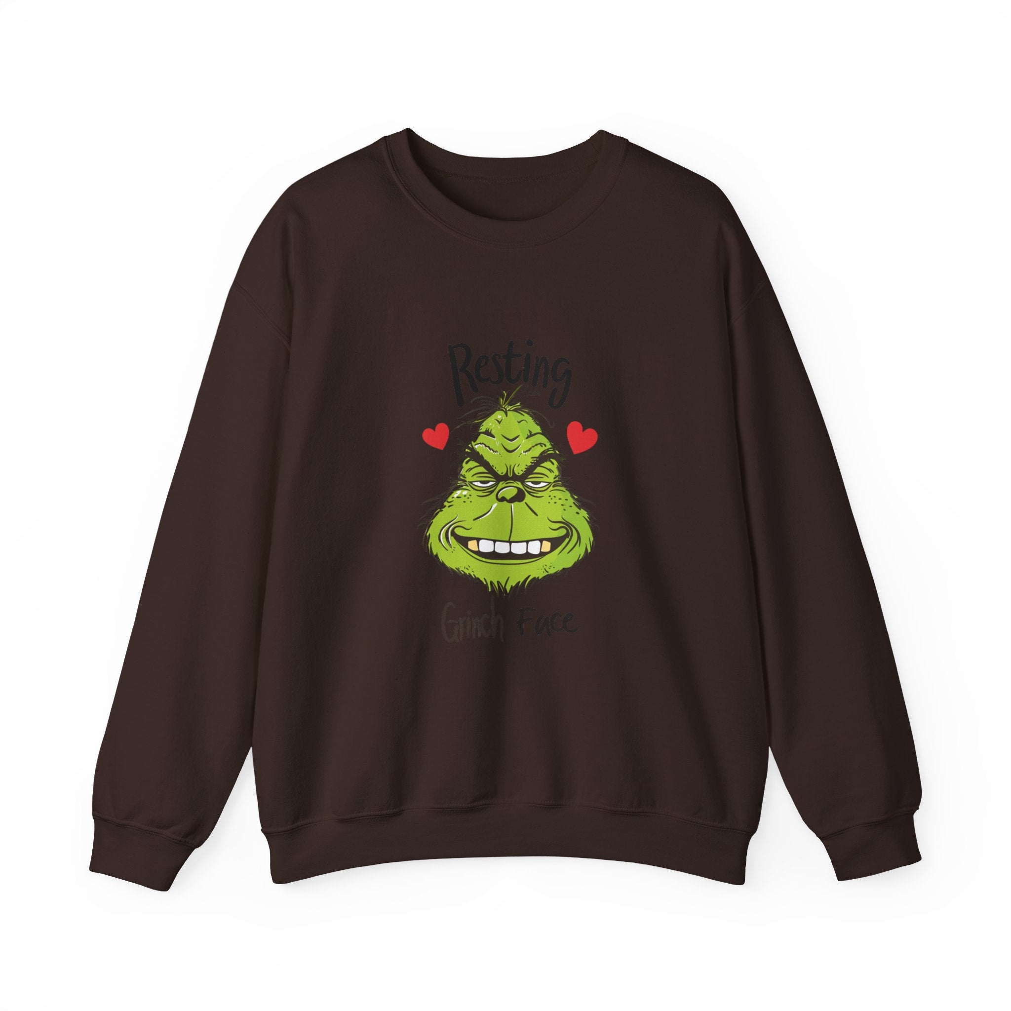 Resting Grinch Face Sweatshirt, Grinch Face Crewneck, Grinchmas Sweater, Christmas Funny Grinch Sweatshirt, Christmas Grinch Shirt Ew People Shirt