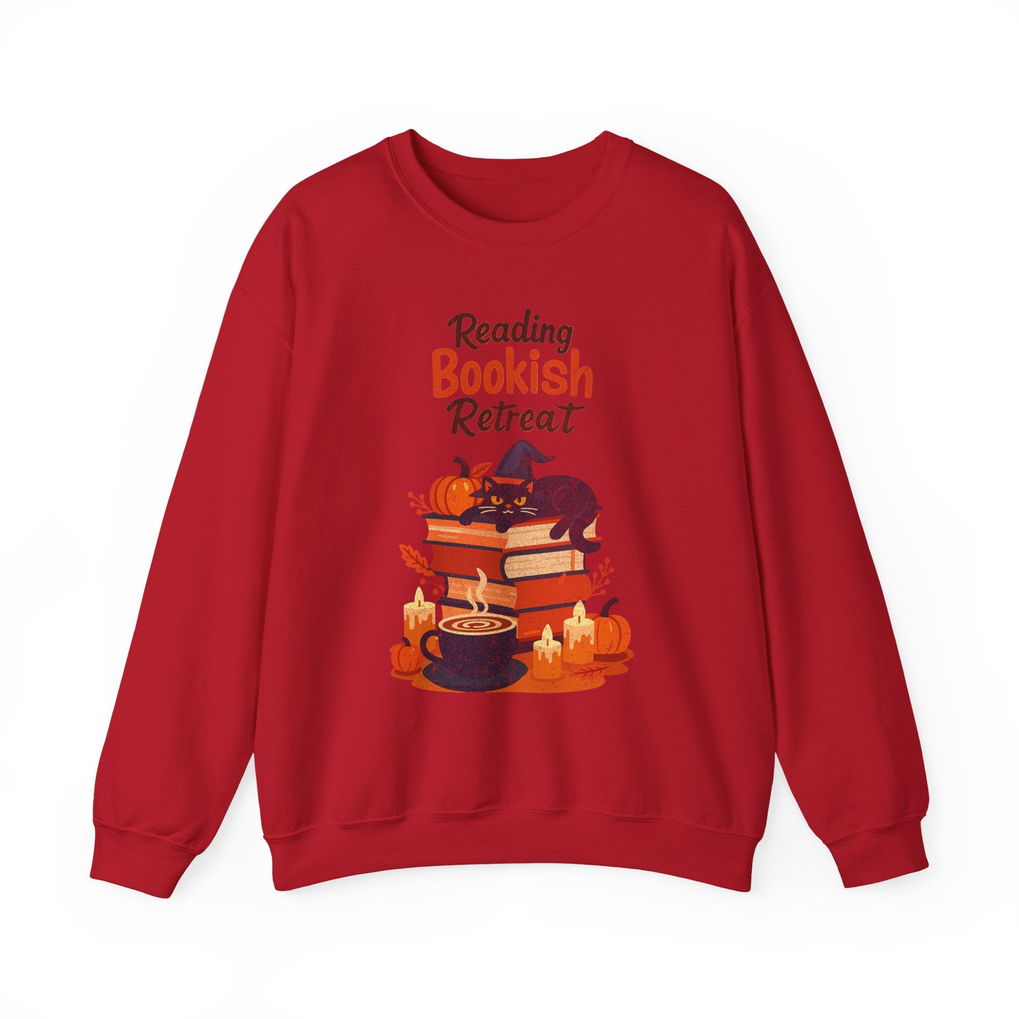 Reading Bookish Retreat Vintage Sweatshirt, Vintage Reading Sweatshirt, Booklover Gift, Reader Gift, Librarian Sweatshirt, Bookworm Pullover, Bookish Crewneck