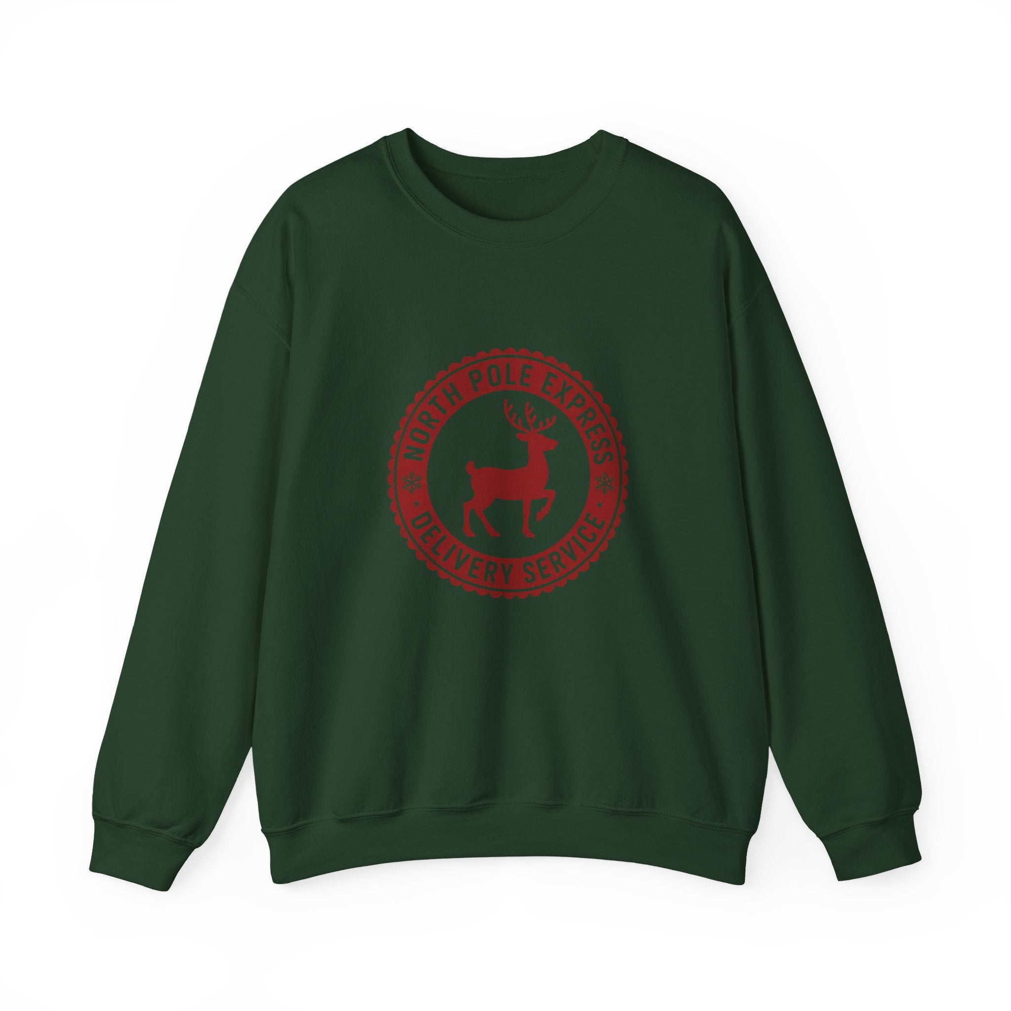 Polar Express Sweatshirt, Deer Christmas Crewneck, Funny Deer Xmas Outfit, Polar Express Gift, All Aboard Polar Express Shirt, Woman Christmas Gift, Holiday Woman Shirt