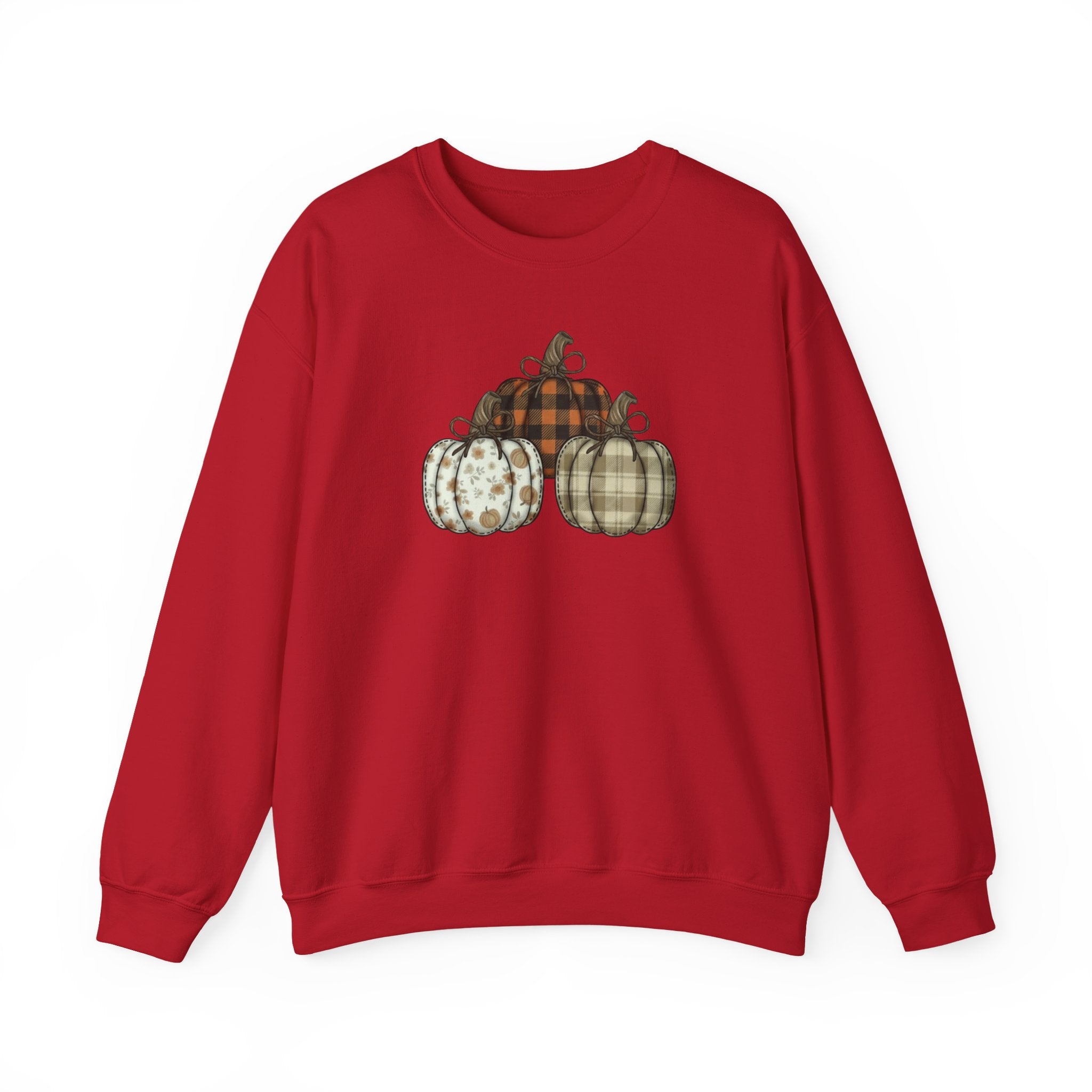 Three Pumpkin Sweatshirt, Boho Pumpkin Fall Crewneck, Patchwork Pumpkin Sweater, Cute Autumn Sweatshirt, Fall Harvest Shirt, Pumpkin Patch Woman Tee