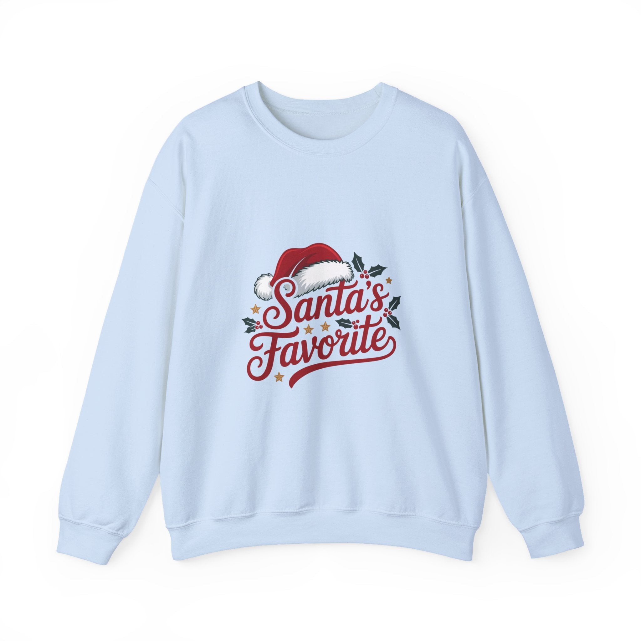 Santas Favorite Christmas Sweatshirt, Womens Christmas Shirt, Girly Christmas Gift, Funny Christmas Shirt, Festive Holiday Gift, Woman Holiday Sweater
