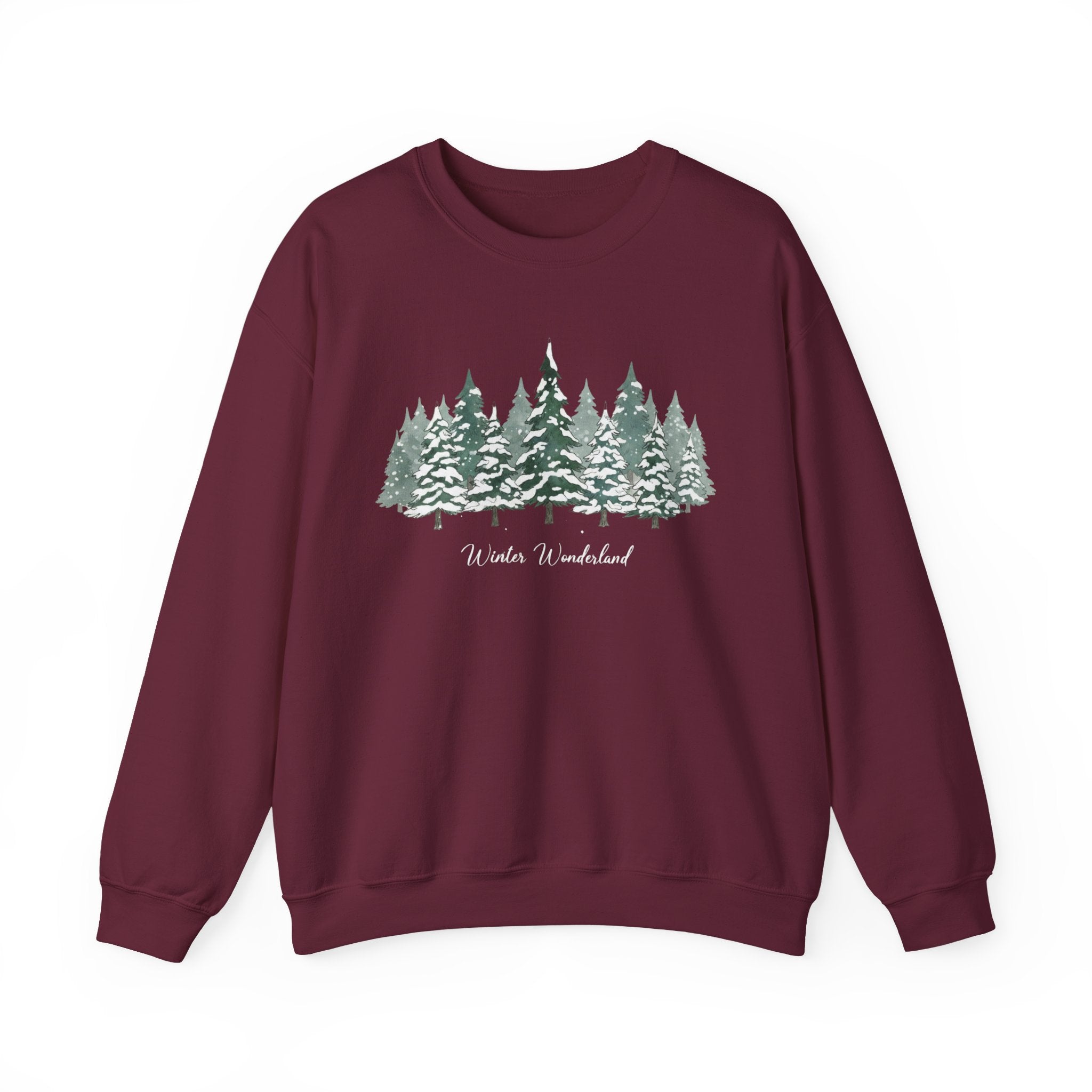 Winter Wonderland Sweatshirt, Christmas Tree Crewneck, Christmas Shirt For Women, Winter Gift, Family Winter Shirt, Winter Crew Shirt, Winter Lover Shirt