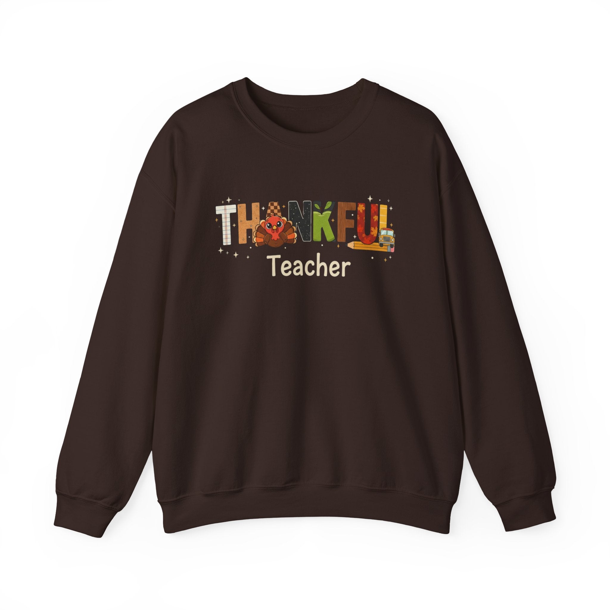 Thankful Teacher Sweatshirt, Turkey Teacher Crewneck, Thanksgiving Teacher Shirt, Kindergarten Teacher Sweatshirt, First Grade Teacher Shirt, Teacher Gift