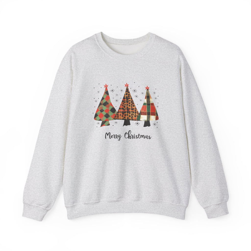 Merry Christmas Crewneck, Christmas Tree Sweatshirt, Christmas Tree Sweater, Christmas Tree Sweatshirt for Women, Christmas Pine Tree Shirt, Christian Christmas Shirt
