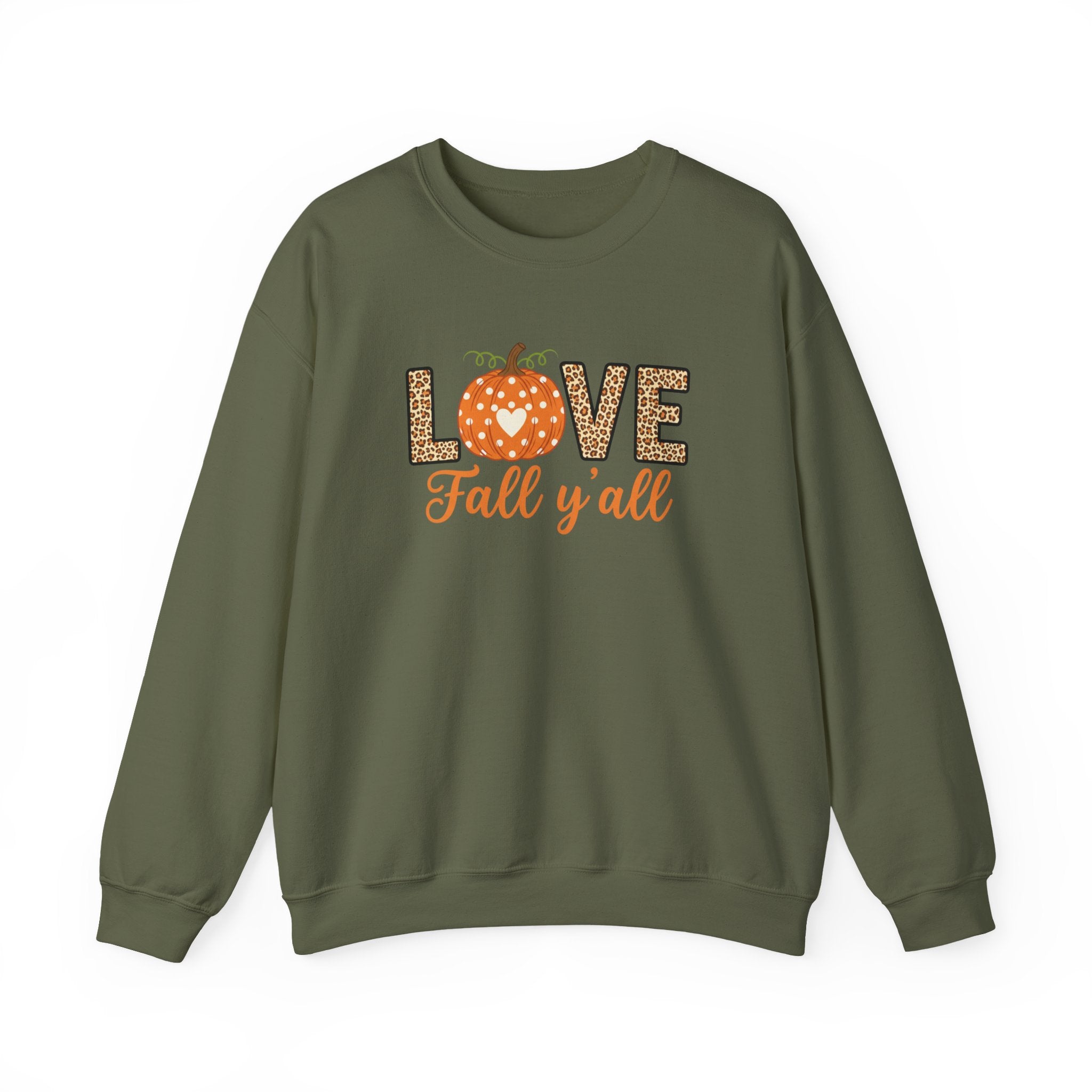 Love Thanksgiving Sweatshirt,Its Fall Yall Crewneck,Fall Sweater for Women, Pumpkin Shirt, Fall Crewneck Womens Thanksgiving Shirt