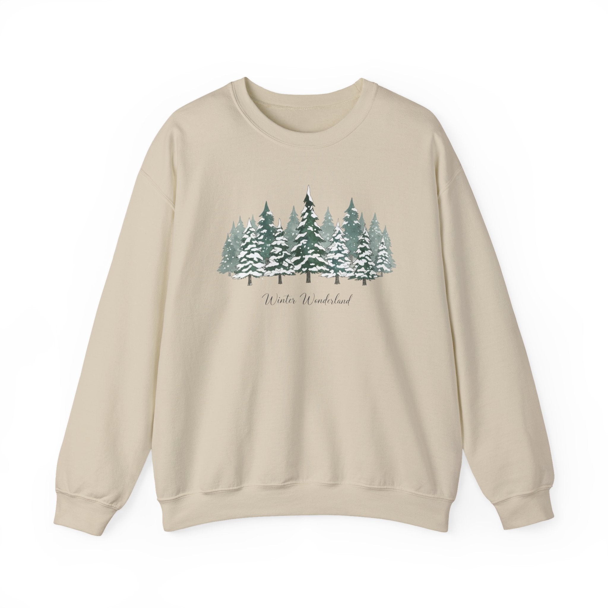 Winter Wonderland Sweatshirt, Christmas Tree Crewneck, Christmas Shirt For Women, Winter Gift, Family Winter Shirt, Winter Crew Shirt, Winter Lover Shirt