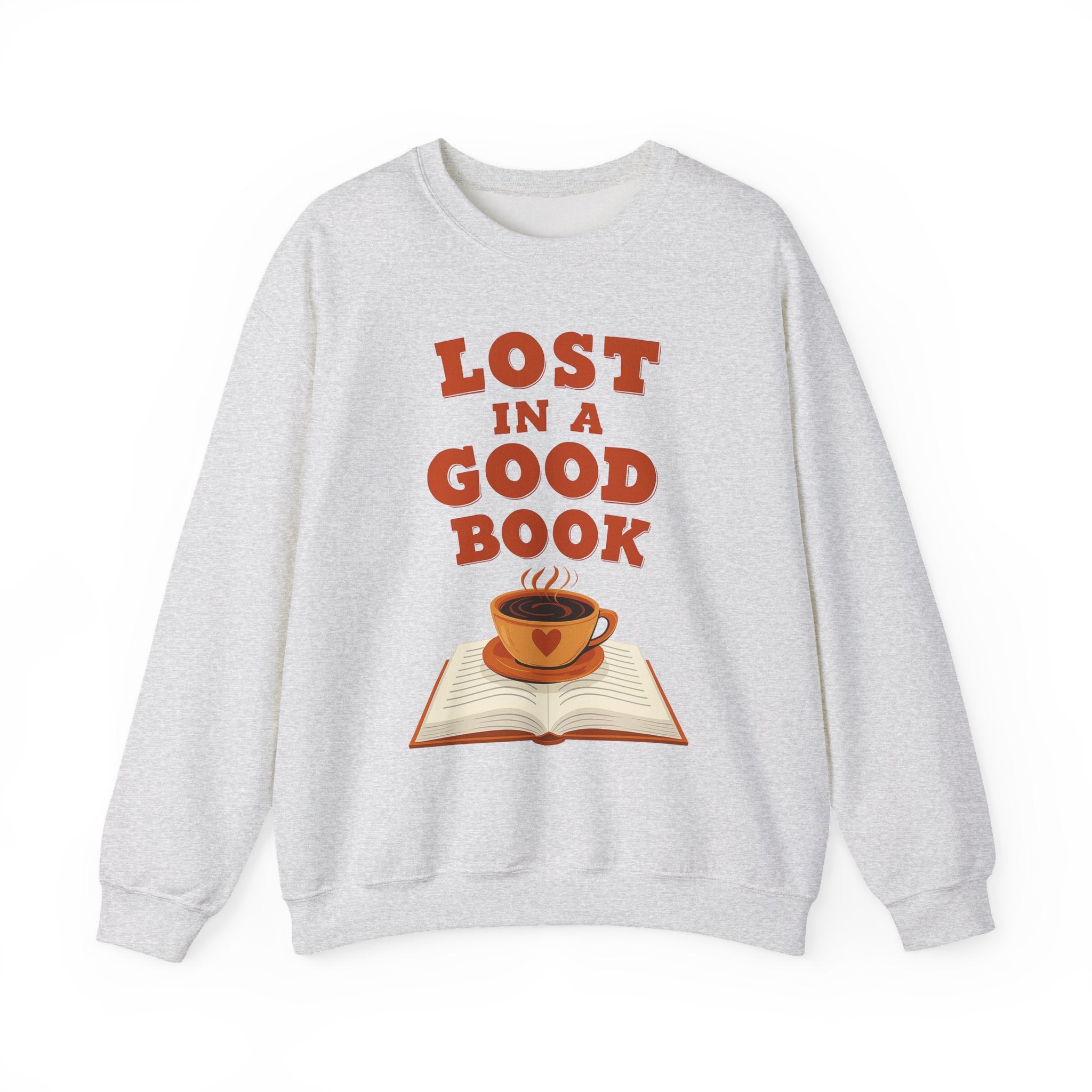 Lost in a Good Book Sweatshirt, Vintage Reading Sweatshirt, Booklover Gift, Reader Gift, Librarian Sweatshirt, Bookworm Pullover, Bookish Crewneck