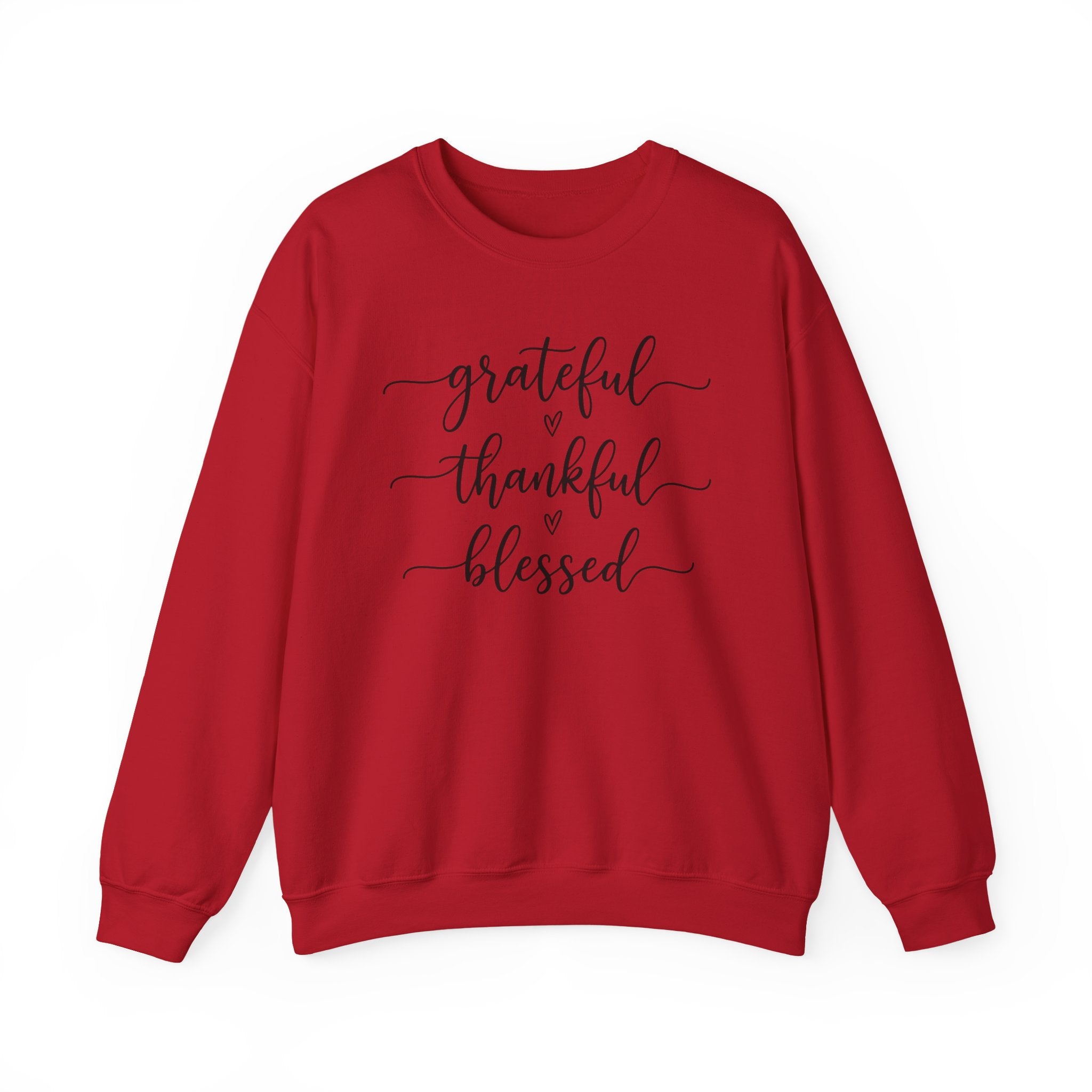 Grateful Thankful Blessed Sweatshirt, Thanksgiving Woman Sweater, Fall Girly Sweater, Thankful Crewneck, Thanksgiving Woman Gift, Grateful Sweatshirt