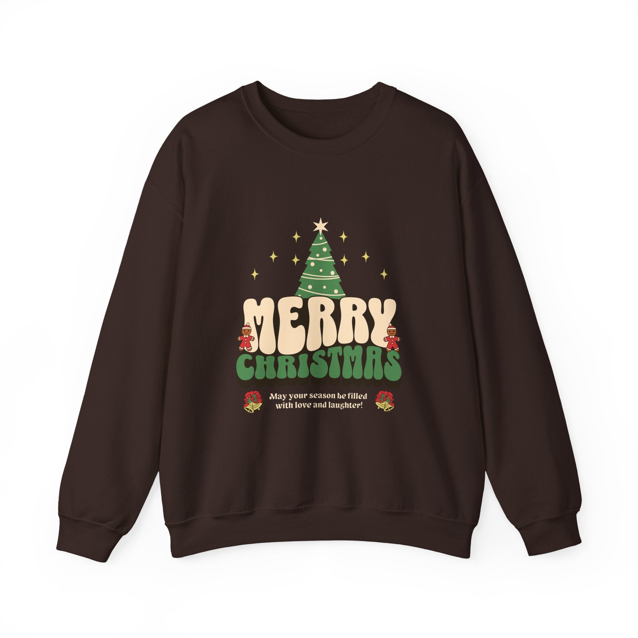 Merry Christmas Sweatshirt, Retro Christmas Tree Sweatshirt, Vintage Holiday Pullover, Cozy Winter Crewneck, Xmas Gift for Her, Festive Retro Shirt