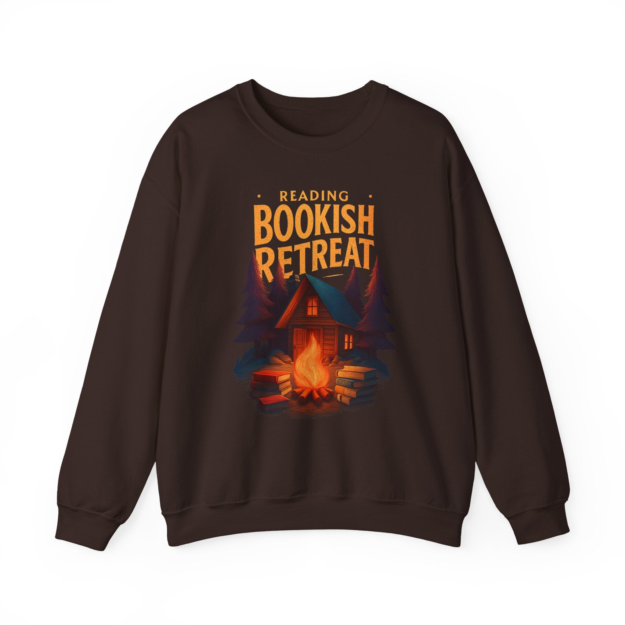 Reading Bookish Retreat Vintage Sweatshirt, Vintage Reading Sweatshirt, Booklover Gift, Reader Gift, Librarian Sweatshirt, Bookworm Pullover, Bookish Crewneck
