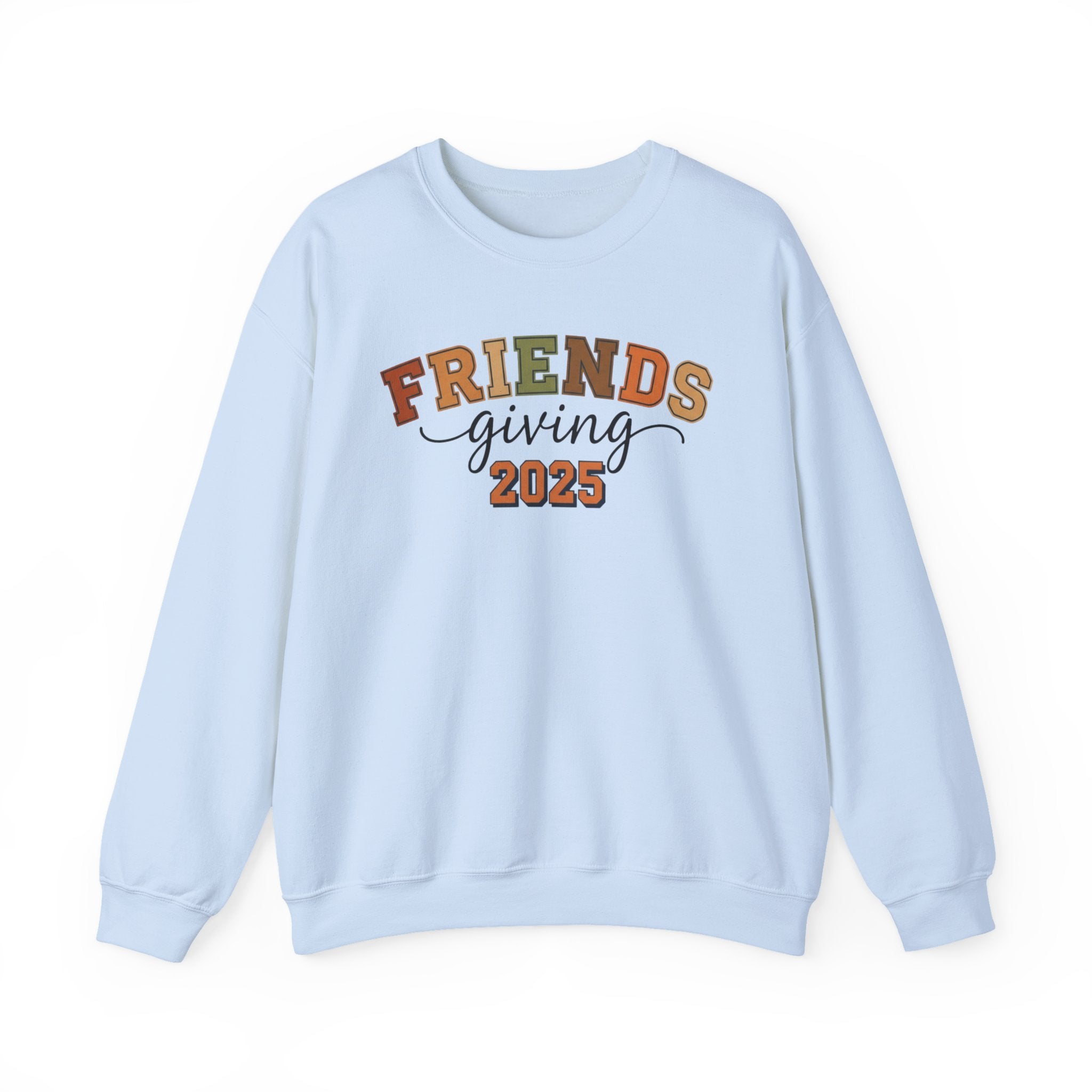 Friends Giving Sweatshirt, Thanksgiving Friends Crewneck, Friends Thanksgiving Sweatshirt, Friends Thanksgiving Gift Shirt, Friendsgiving 2025 Shirt