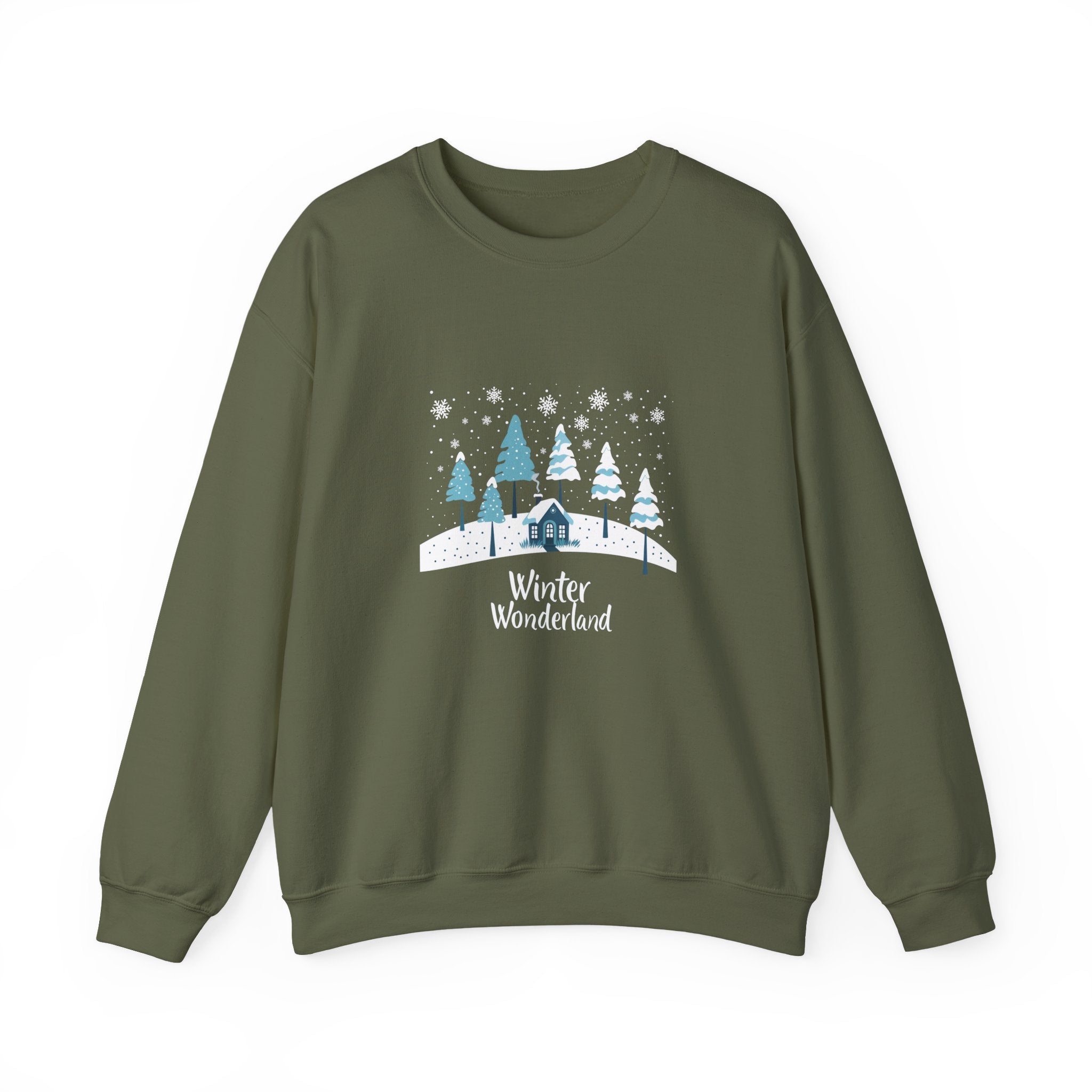Winter Wonderland Sweatshirt, Christmas Tree Crewneck, Christmas Shirt For Women, Winter Gift, Family Winter Shirt, Winter Crew Shirt, Winter Lover Shirt