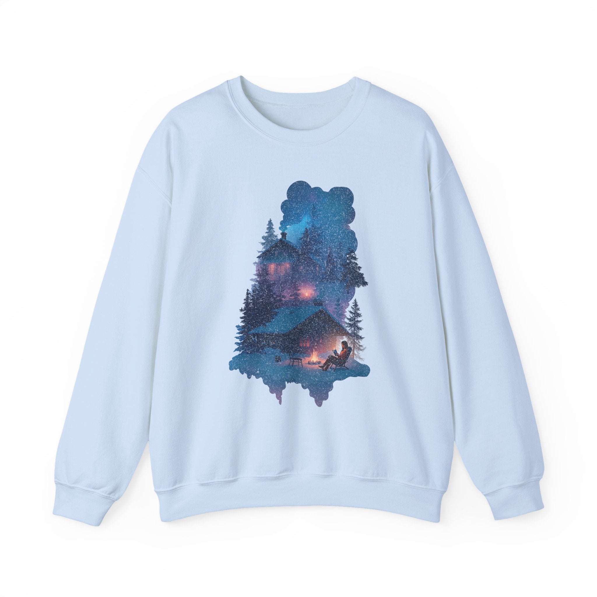 Cozy Cabin Reading Retreat Sweatshirt, Fall Bookish Sweatshirt, Gift For Book Lover, Autumn Cozy Readers Hoodie, Holliday Season Sweater