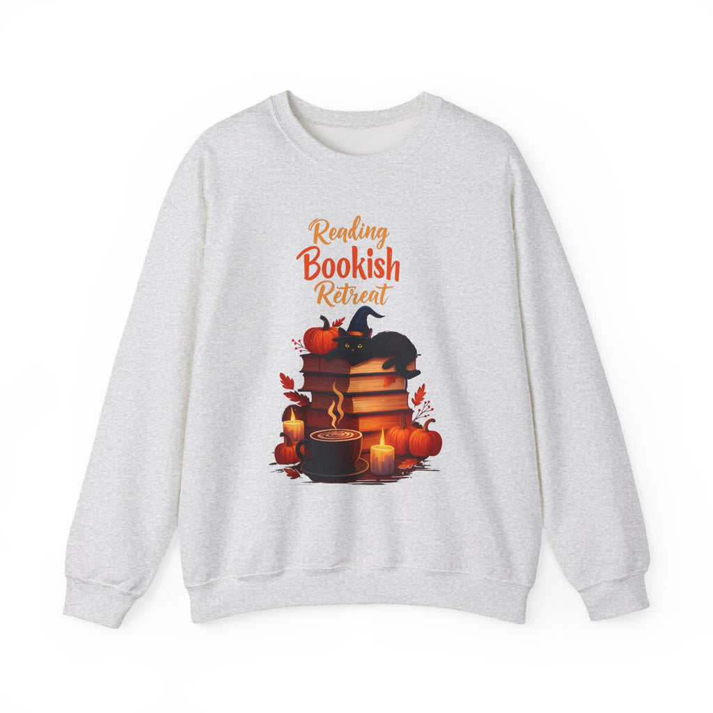 Reading Bookish Retreat Sweatshirt, Vintage Reading Sweatshirt, Booklover Gift, Reader Gift, Librarian Sweatshirt, Bookworm Pullover, Bookish Crewneck